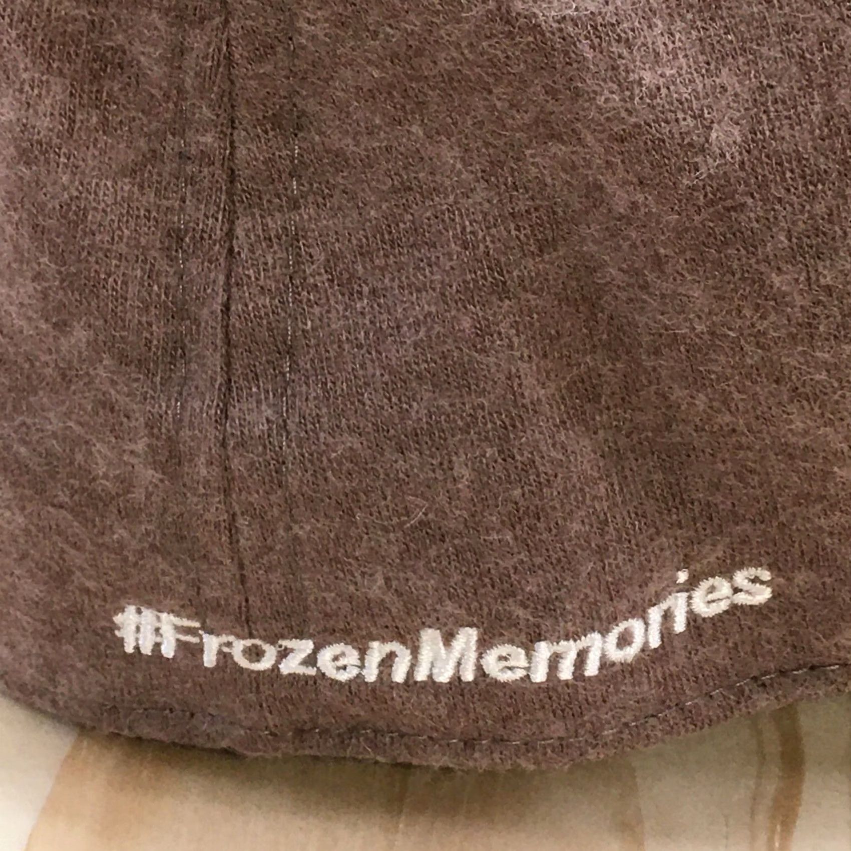 Vintage Frozen Memories Nice Rink Baseball Cap Mens Brown OS Adjustable Embroidered Logo Size ONE SIZE - 5 Thumbnail