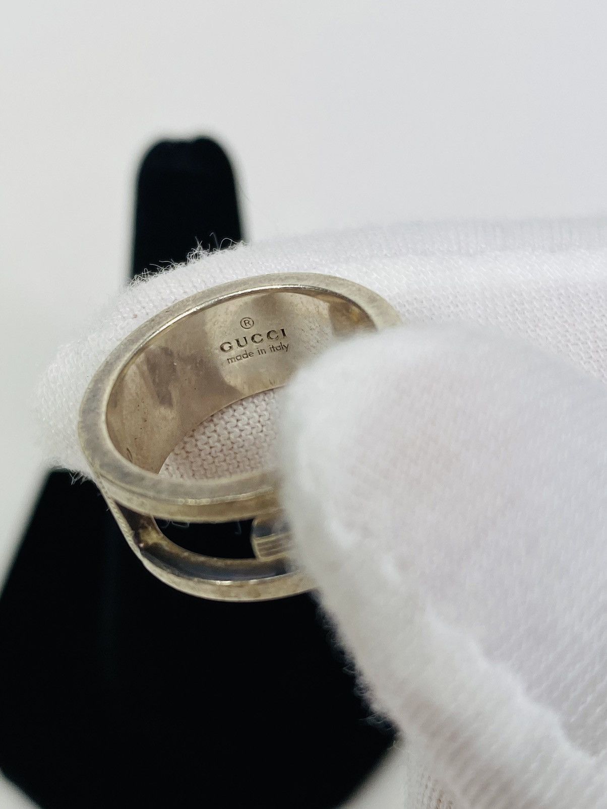Gucci Gucci .925 Silver G Ring Size IT 10 Size ONE SIZE - 3 Thumbnail