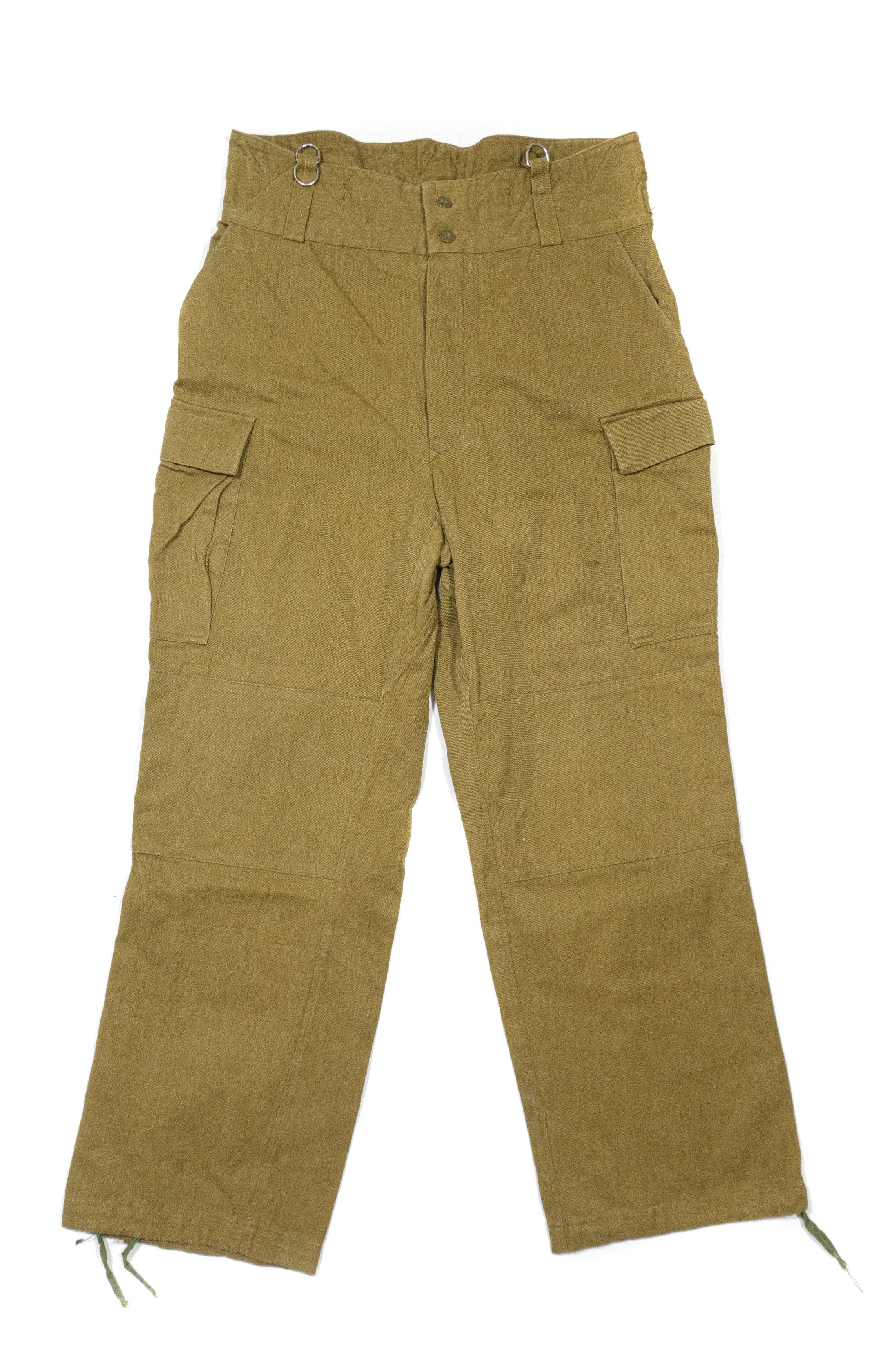 Vintage 1989 USSR Military Cargo Pants Size US 36 / EU 52 - 1 Thumbnail