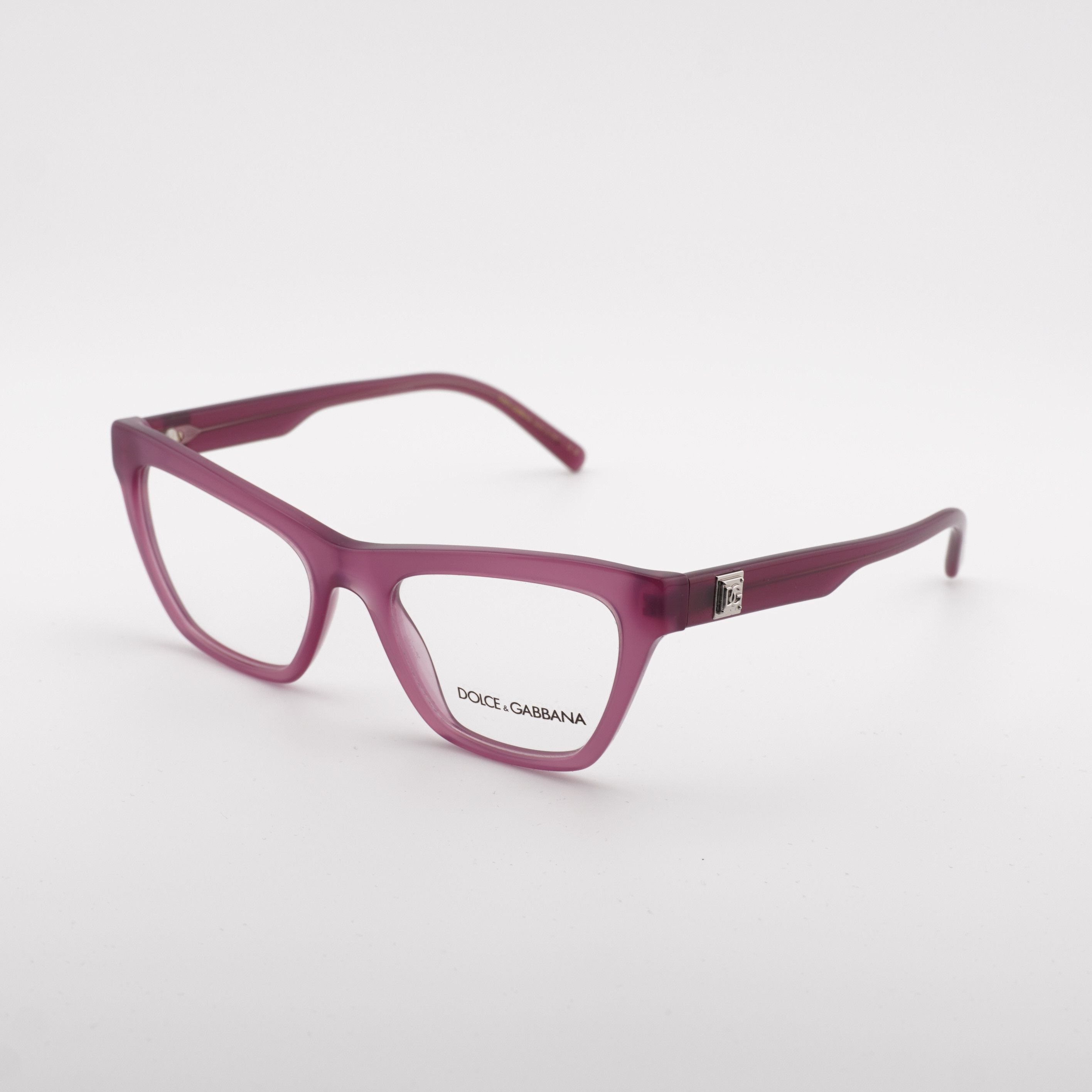 Dolce & Gabbana Dolce & Gabbana DG3359 2966 Eyeglasses Cat Eye Raspberry Size ONE SIZE - 10 Thumbnail