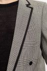 Saint Laurent Paris o1bcso1str0924 Long Double Breasted Jacket in Grey Size US XS / EU 42 / 0 - 5 Thumbnail
