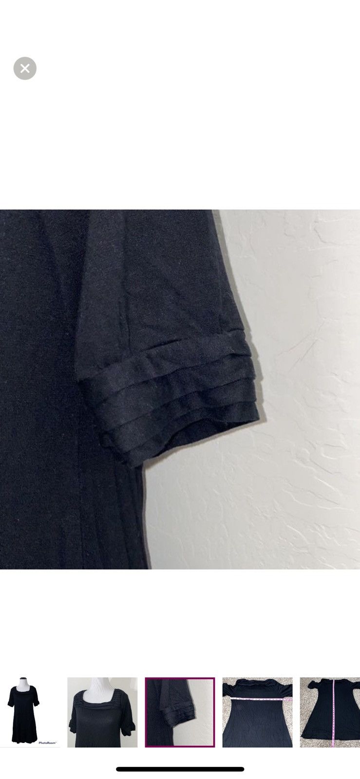 Banana Republic Banana republic small black office dress Size S / US 4 / IT 40 - 3 Thumbnail