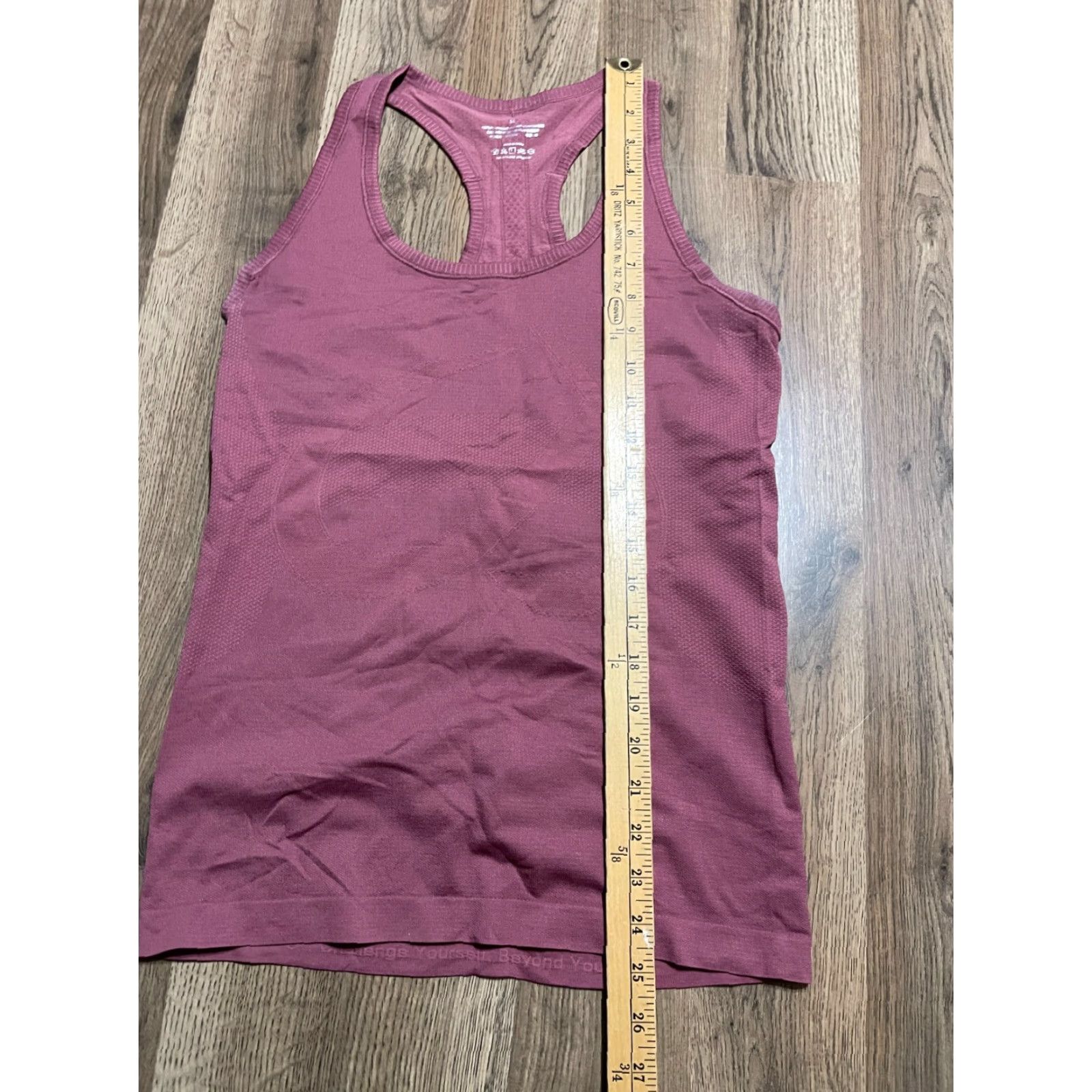 Vintage CRZ YOGA Tank Top Women M Purple Racerback Athletic Yoga Top Size M / US 6-8 / IT 42-44 - 7 Thumbnail