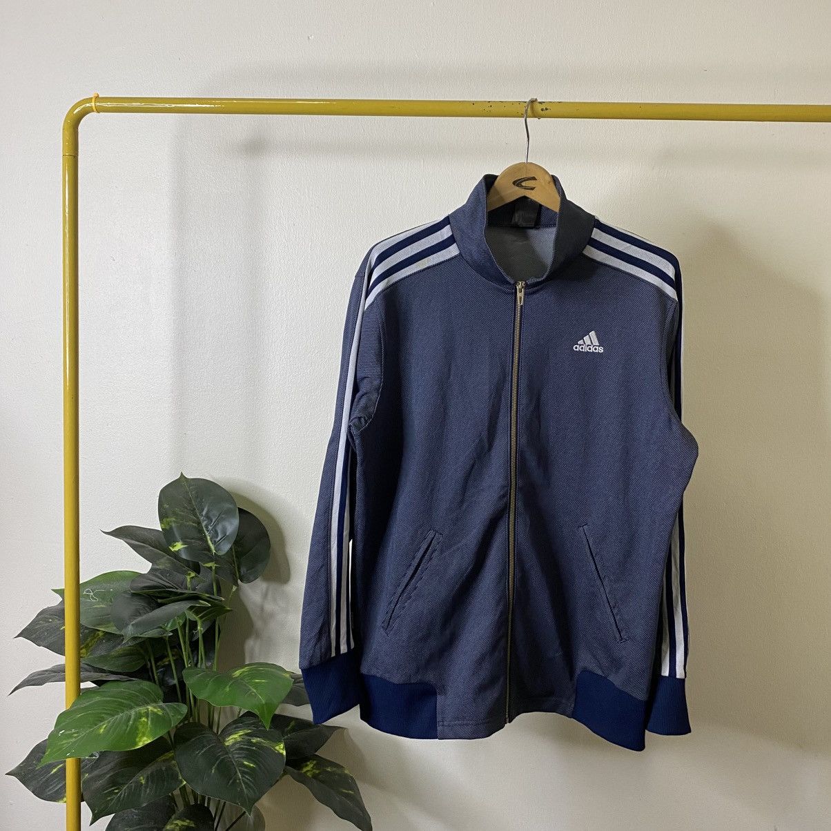 Adidas Vintage Y2K Adidas Drill Tracktop Jacket Size US L / EU 52-54 / 3 - 1 Thumbnail