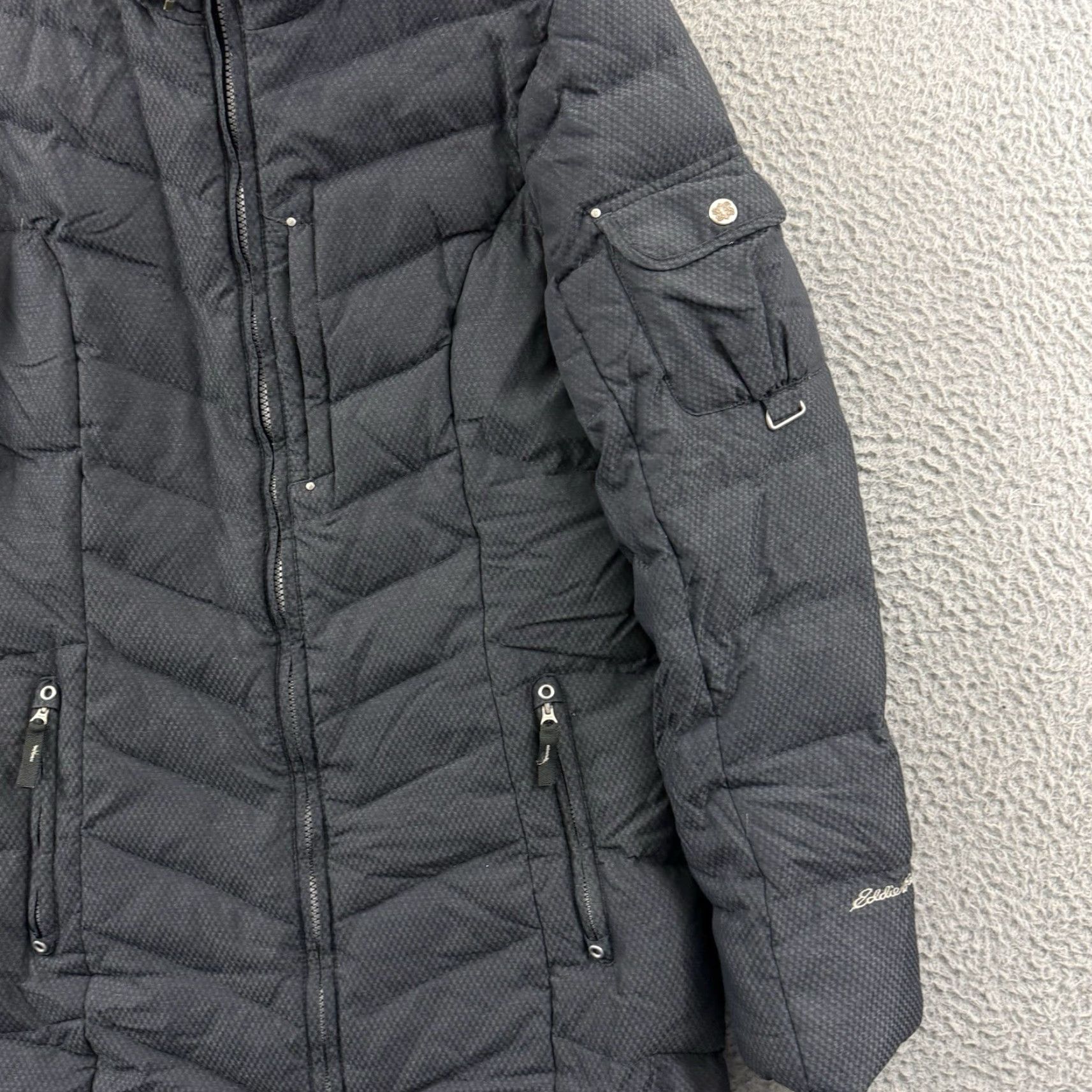 Eddie Bauer Eddie Bauer Parka Womens Medium Gray Long Sun Valley Down Jacket Coat Parka Size M / US 6-8 / IT 42-44 - 5 Thumbnail