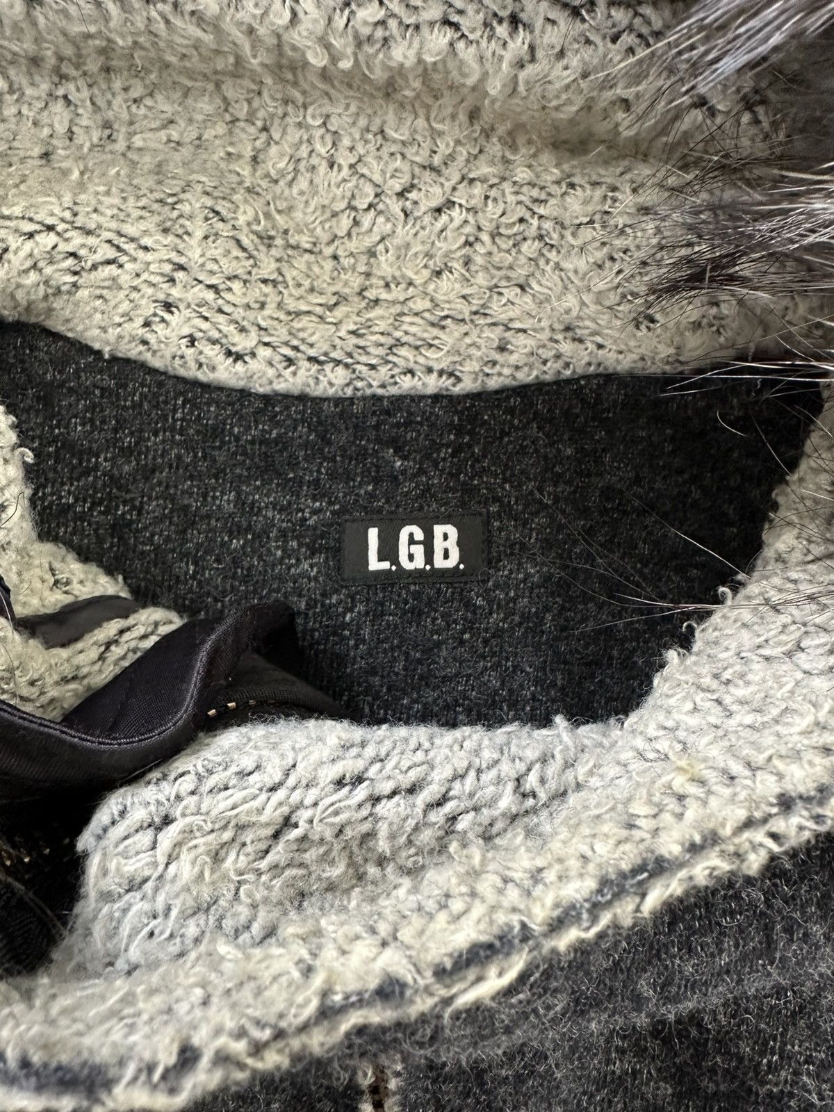 Le Grande Bleu (L.G.B.) LGB Fox Fur PK Hoodie Size US S / EU 44-46 / 1 - 5 Thumbnail