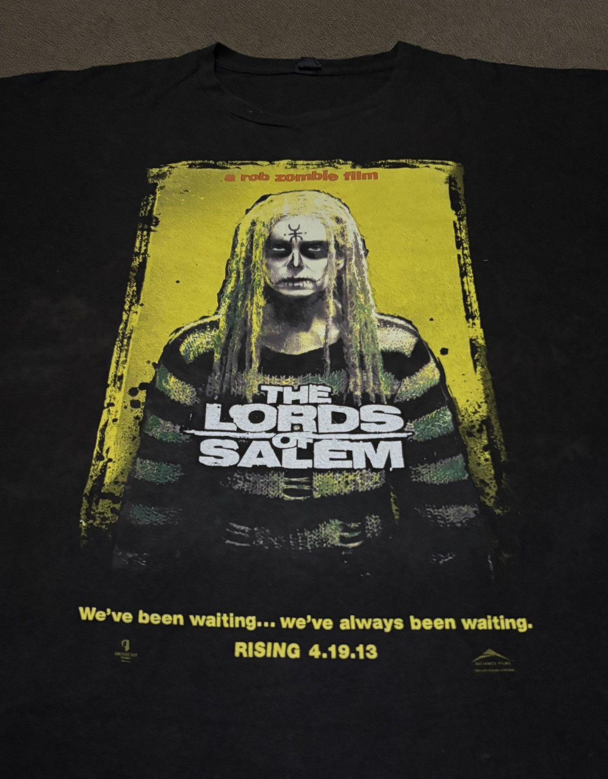 Band Tees Rare vtg y2k Rob Zombie The lord of salem Shirt Size US XL / EU 56 / 4 - 2 Thumbnail