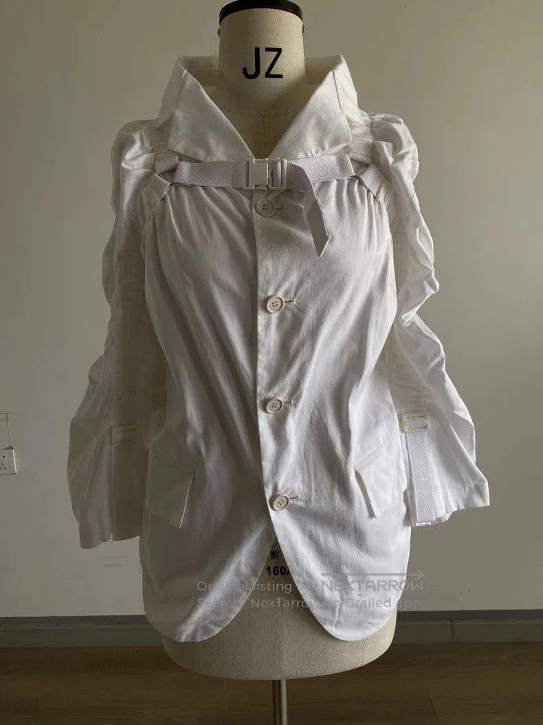 Junya Watanabe Deconstructed White Jacket .