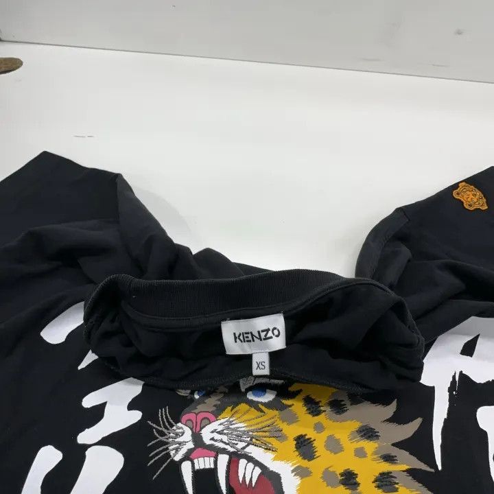 Kenzo KENZO x Kansai Yamamoto Black Graphic T-Shirt -2507 Size US XS / EU 42 / 0 - 6 Thumbnail