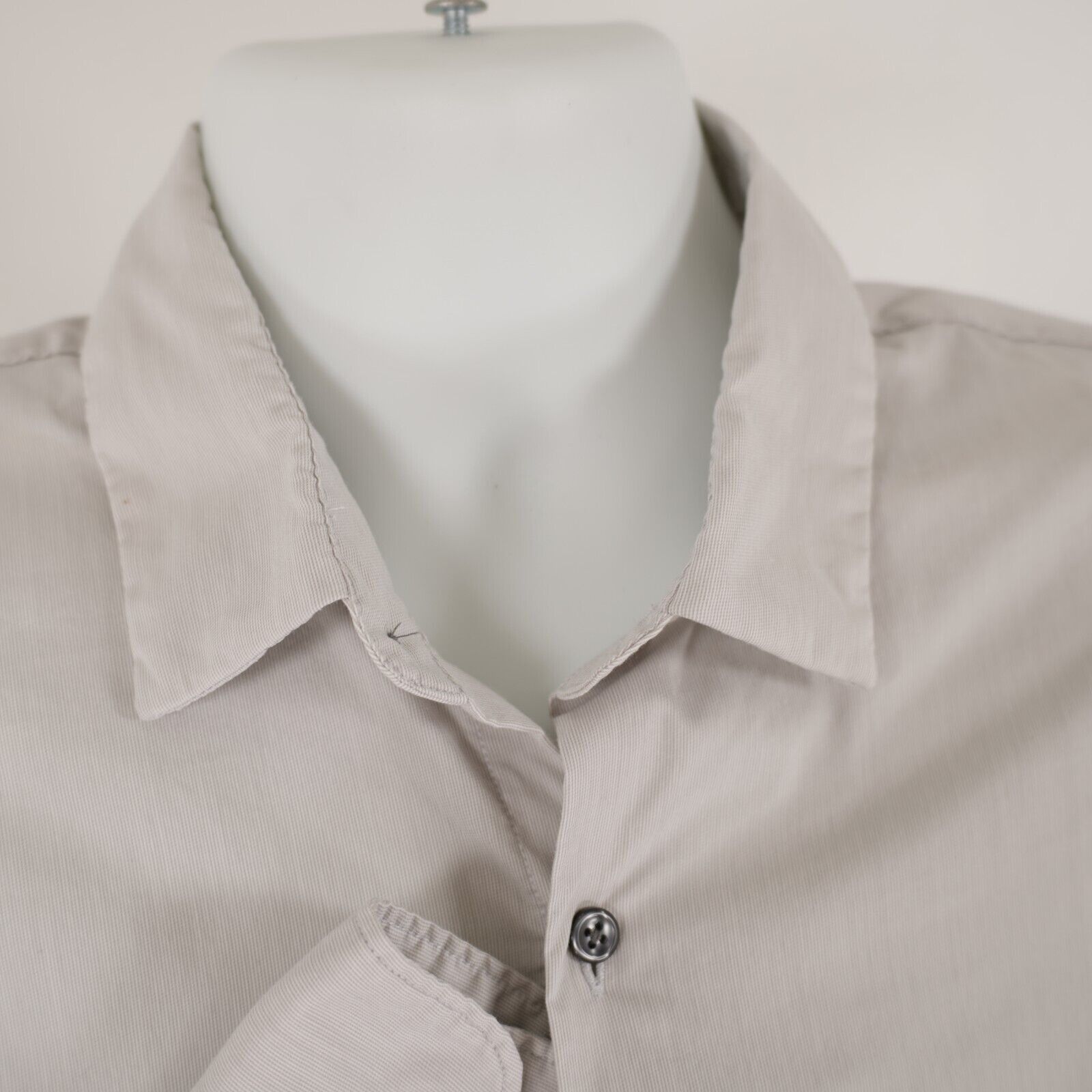 Abercrombie & Fitch Abercrombie & Fitch Gray Dress Shirt Medium Collared Dress S Size US M / EU 48-50 / 2 - 3 Thumbnail