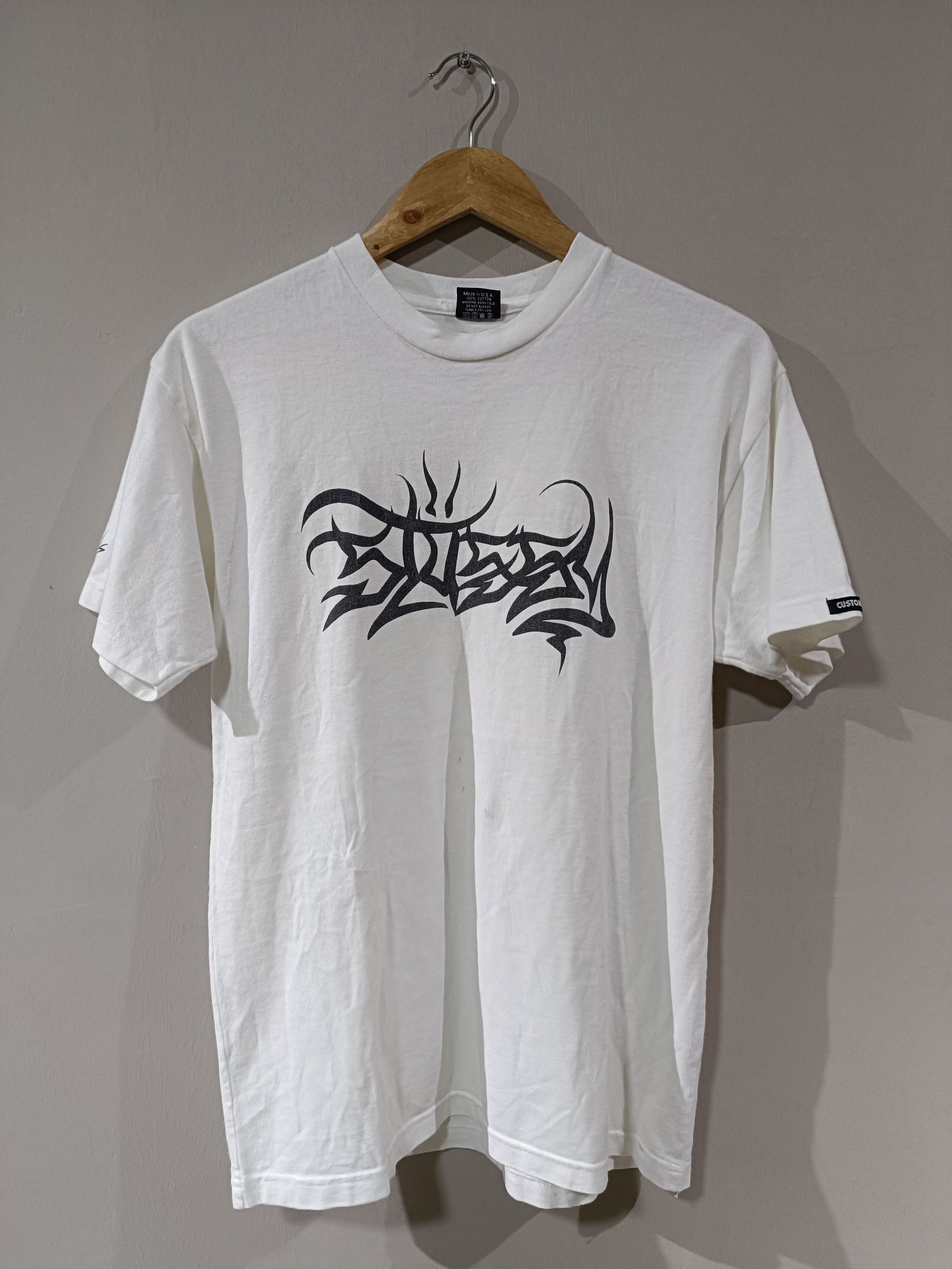 Designer × Stussy Stussy Customade Devil's Design Back Hit Medium Size Size US M / EU 48-50 / 2 - 2 Thumbnail