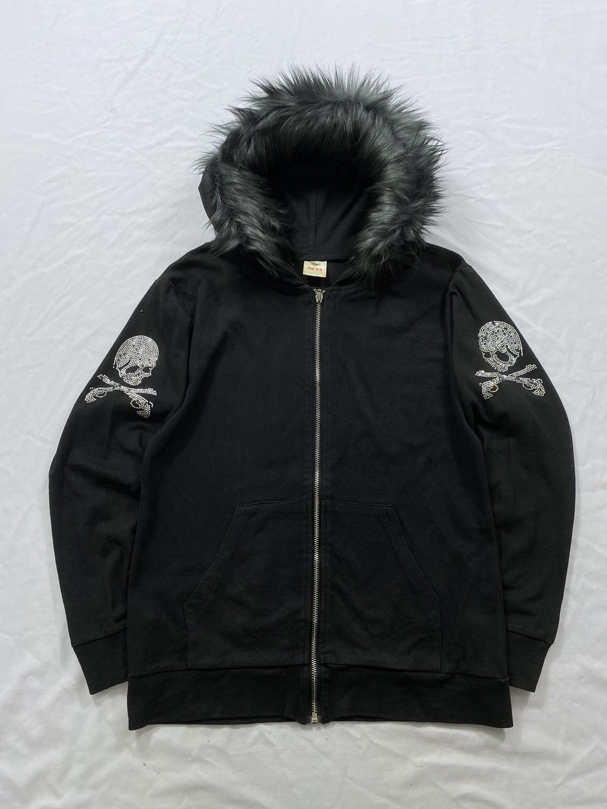 20471120 gothic poem skull XZXL Fur Hoodie ifsix lgb style Size US M / EU 48-50 / 2 - 2 Thumbnail