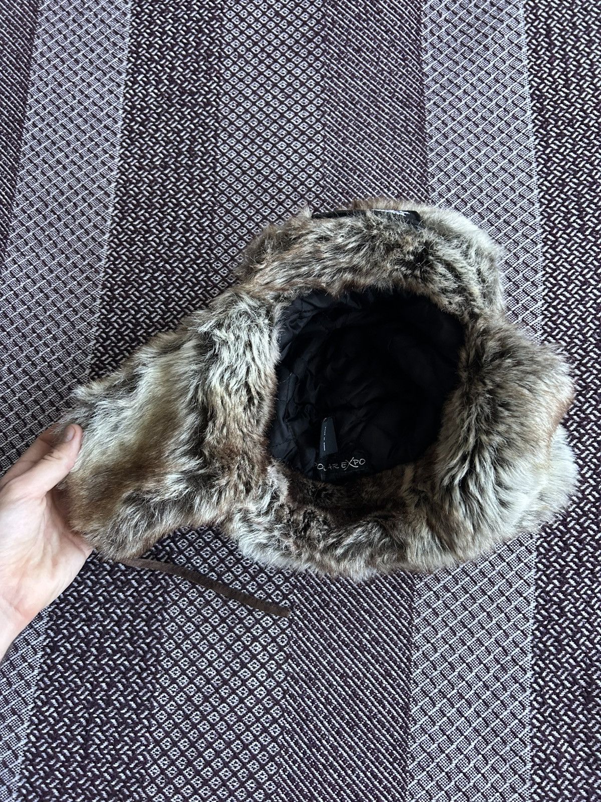 Vintage Vintage Polar Expo Ear Hat Fur Streetwear Style Unisex Sz 59 Size ONE SIZE - 6 Thumbnail