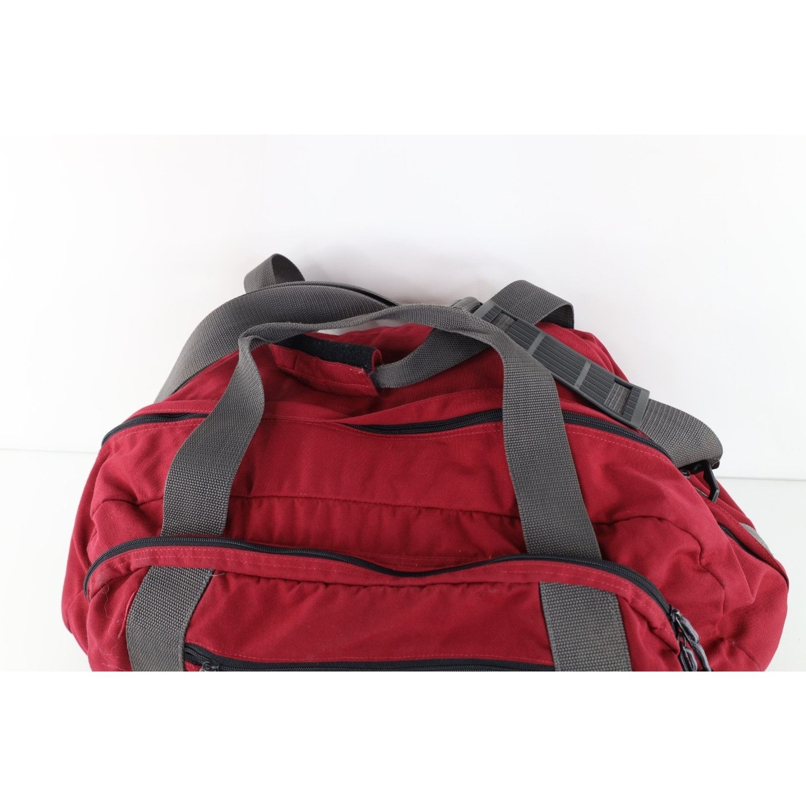 Eddie Bauer Vintage Eddie Bauer Distressed Spell Out Handled Duffel Bag Size ONE SIZE - 3 Thumbnail