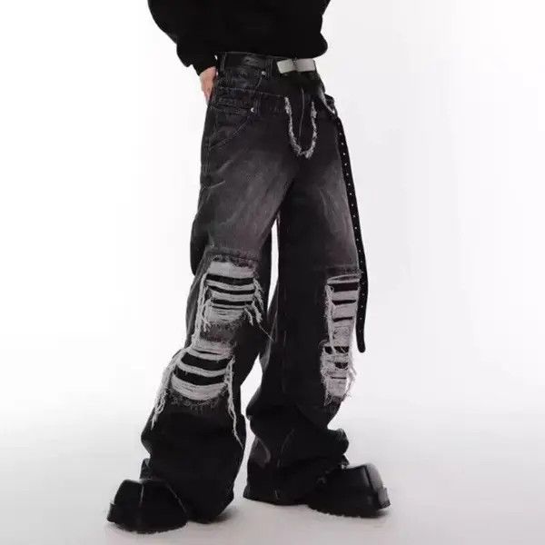 Japanese Brand Japanese Opium Ripped pants Size US 28 / EU 44 - 4 Thumbnail