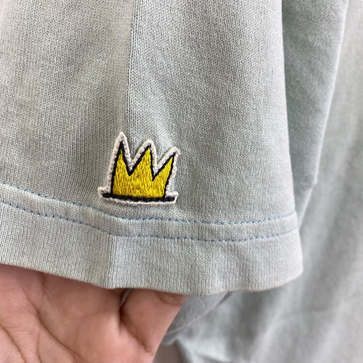 Jean-Michel Basquiat × Vintage Vintage 00's JEAN-MICHEL BASQUIAT Notary Portfolio Art Faded Size US M / EU 48-50 / 2 - 5 Thumbnail