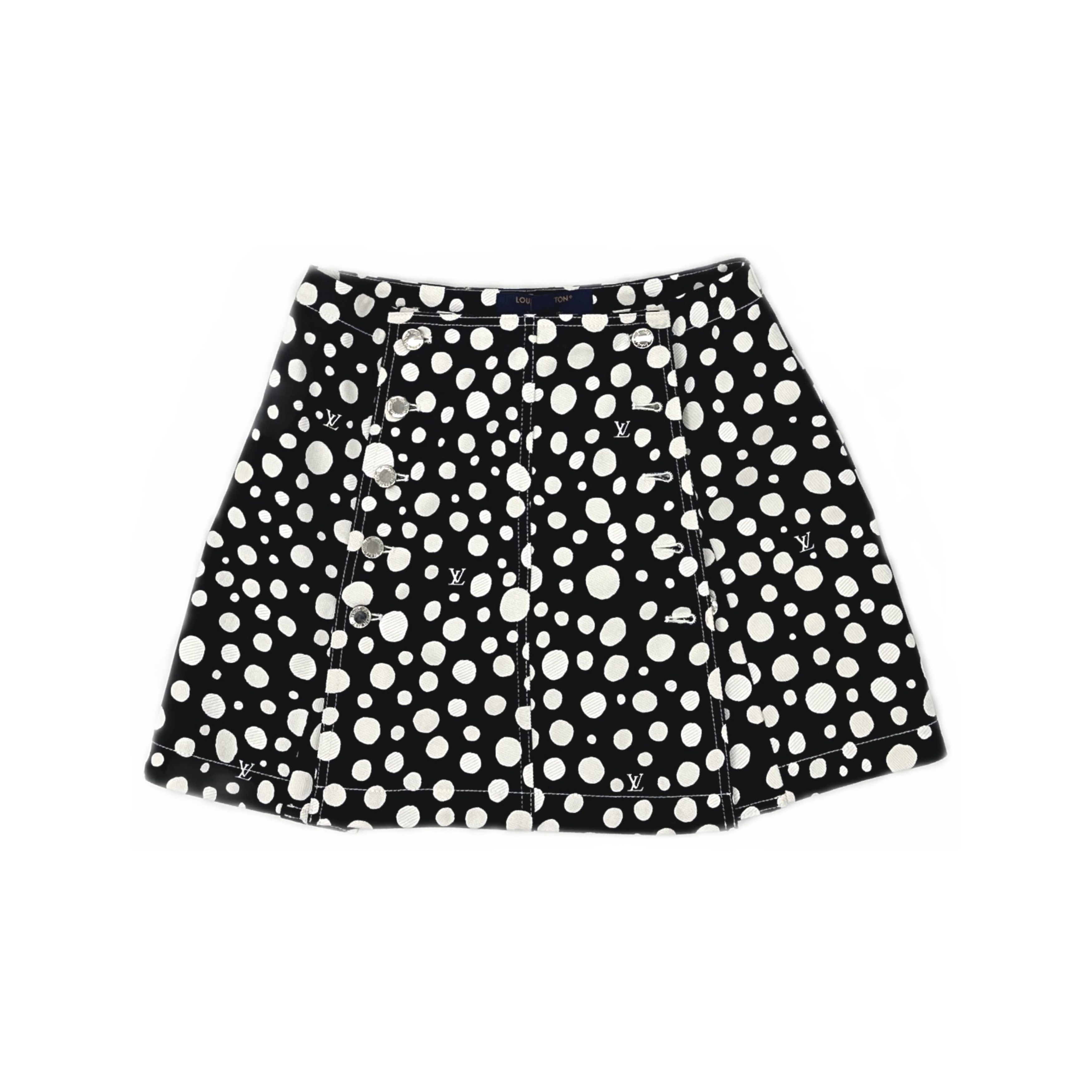 Louis Vuitton Louis Vuitton x Yayoi Kusama Polka Dot Mini Skirt FR 38 Size 27" / US 4 / IT 40 - 1 Thumbnail