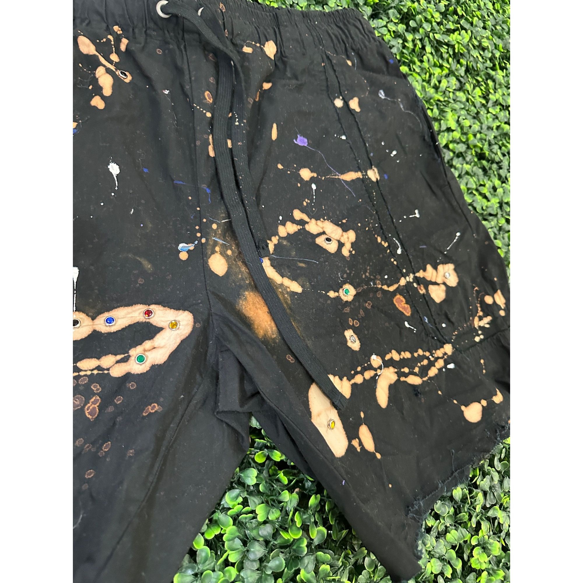 Handmade × John Elliott DRO Lab Custom 1/1 ART x John Elliott Distressed Shorts Size US 34 / EU 50 - 4 Thumbnail