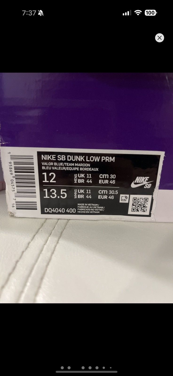 Nike Nike sb dunk low phillies Size US 12 / EU 45 - 7 Thumbnail