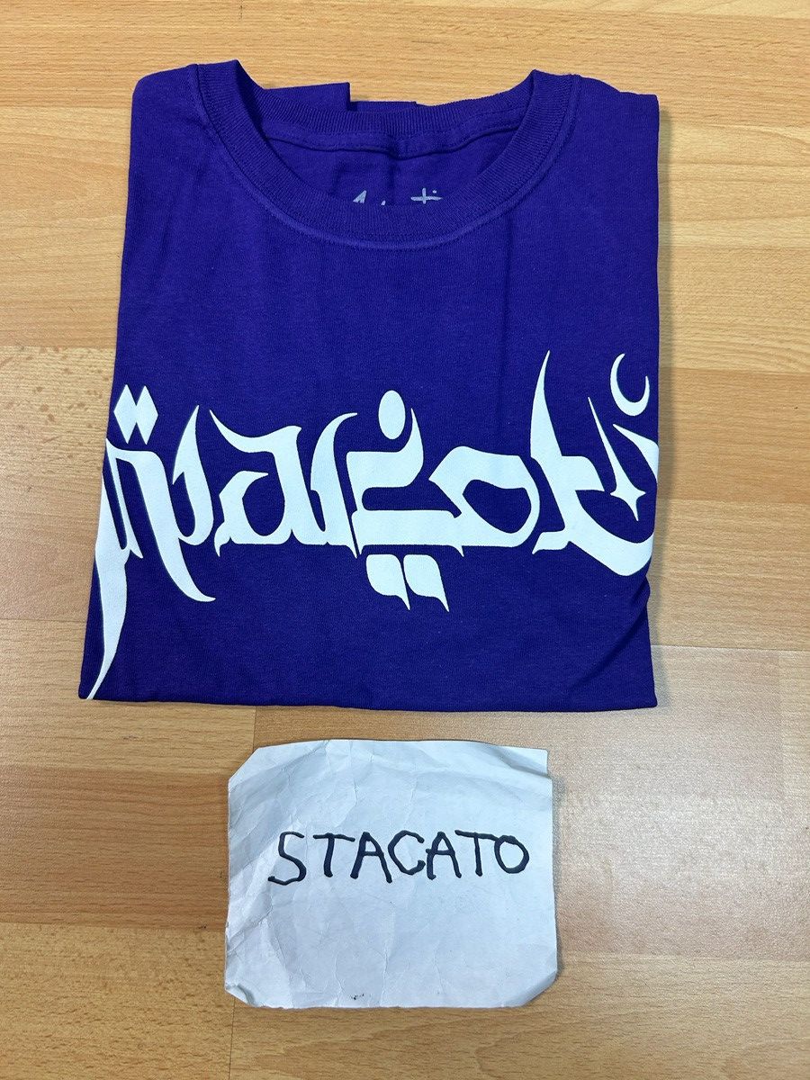 Gnarcotic × Rap Tees Gnarcotic Lil Gnar Arabic Logo Tee Purple Size US M / EU 48-50 / 2 - 5 Thumbnail