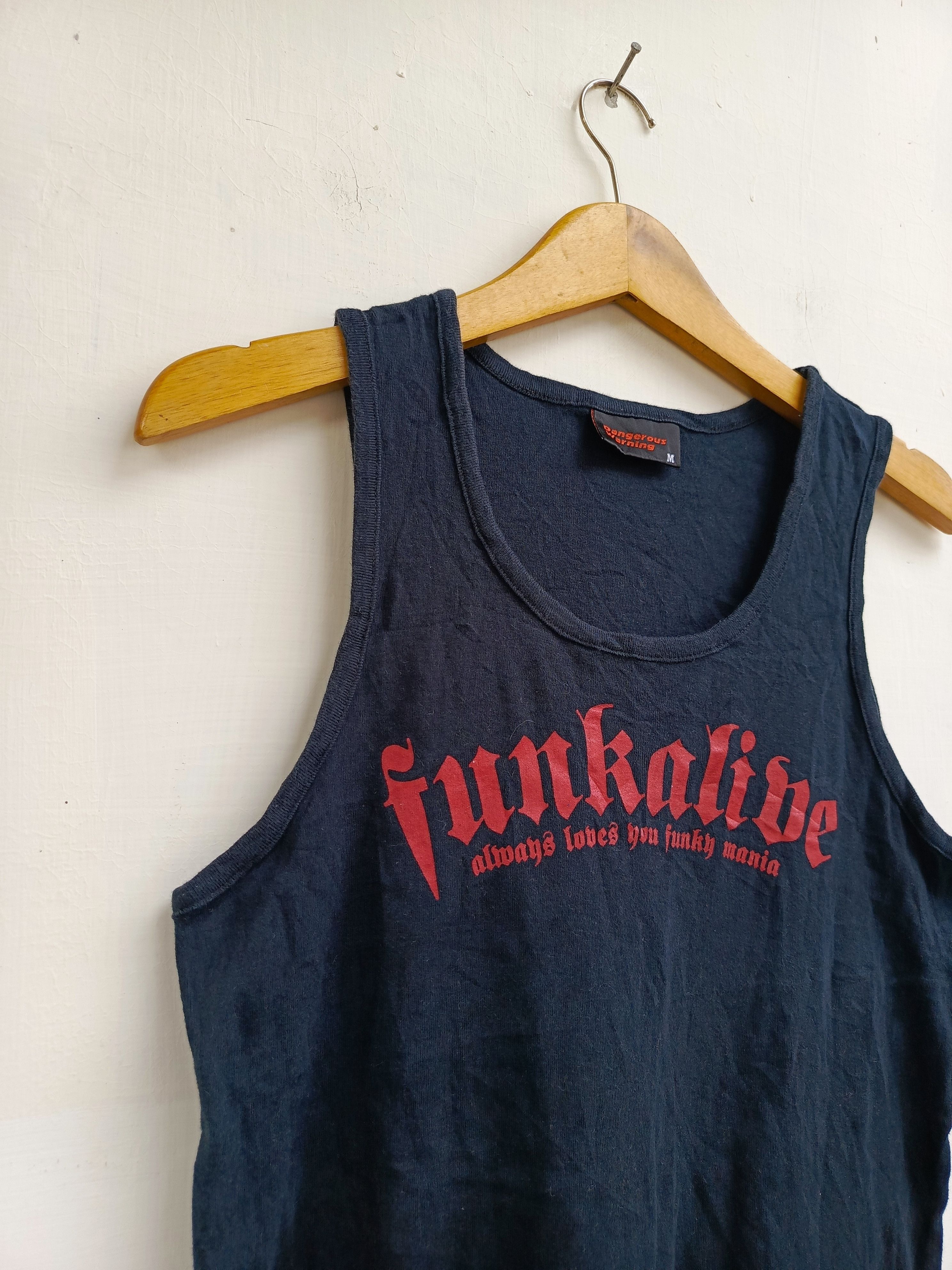 Japanese Brand Dangerous Warning Funkalive Tanktop Y2K Archive Size US M / EU 48-50 / 2 - 4 Thumbnail
