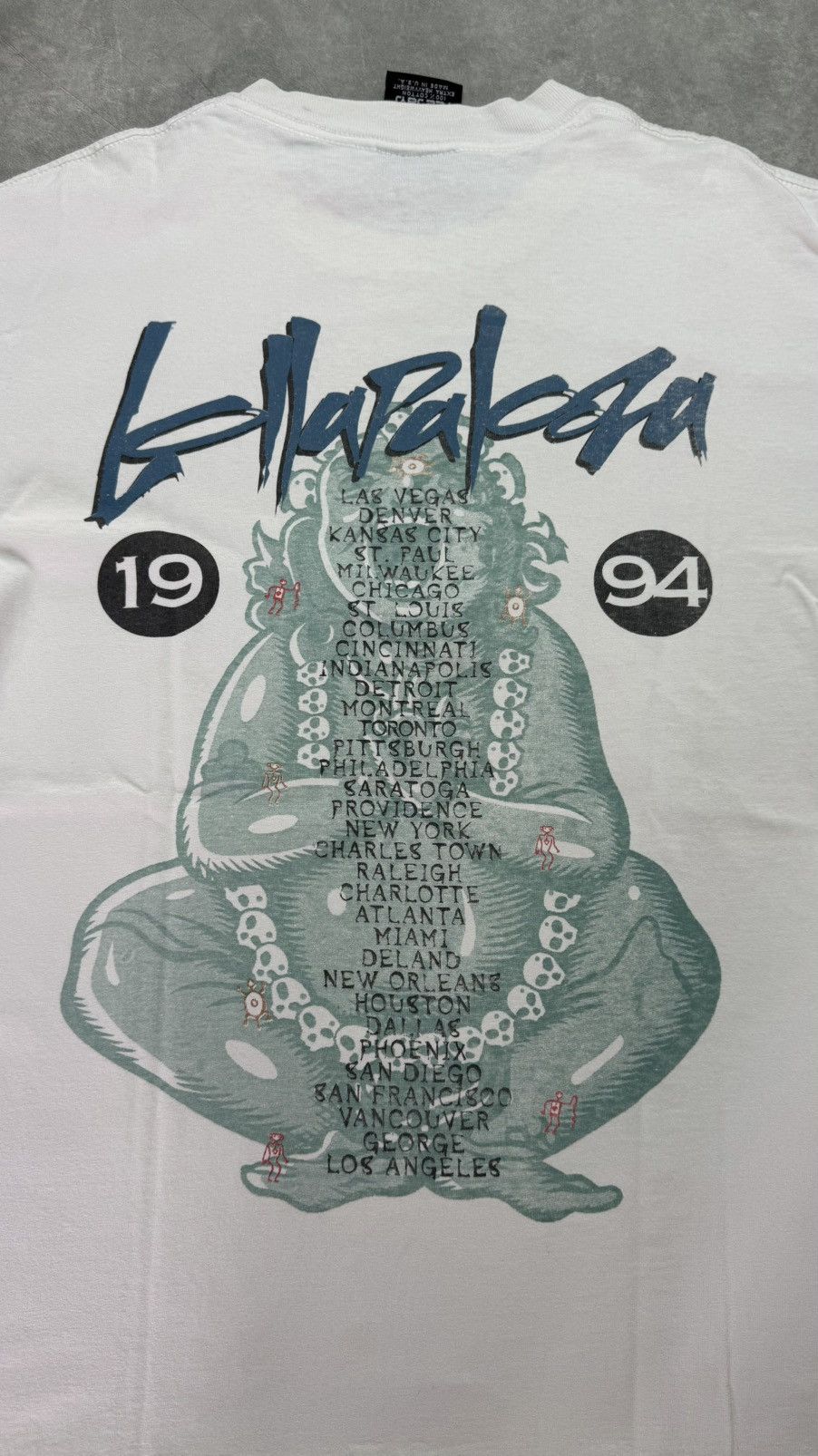 Band Tees Vintage 1994 Lollapalooza Buddha Tour T Shirt Size US L / EU 52-54 / 3 - 7 Thumbnail