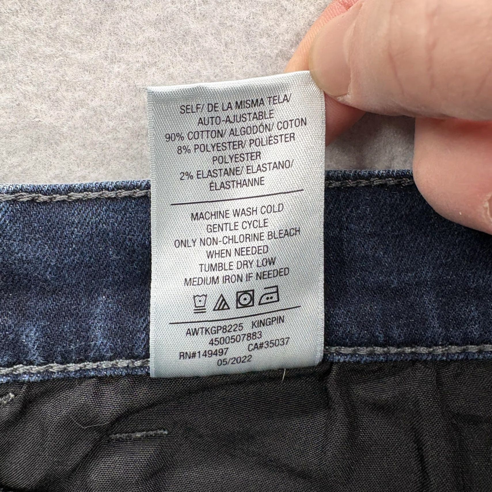 Vintage Joe's Jeans Kingpin Jeans Mens 38x30 Blue Dark Wash Slim Tapered Stretch Denim Pants Size US 38 / EU 54 - 6 Thumbnail