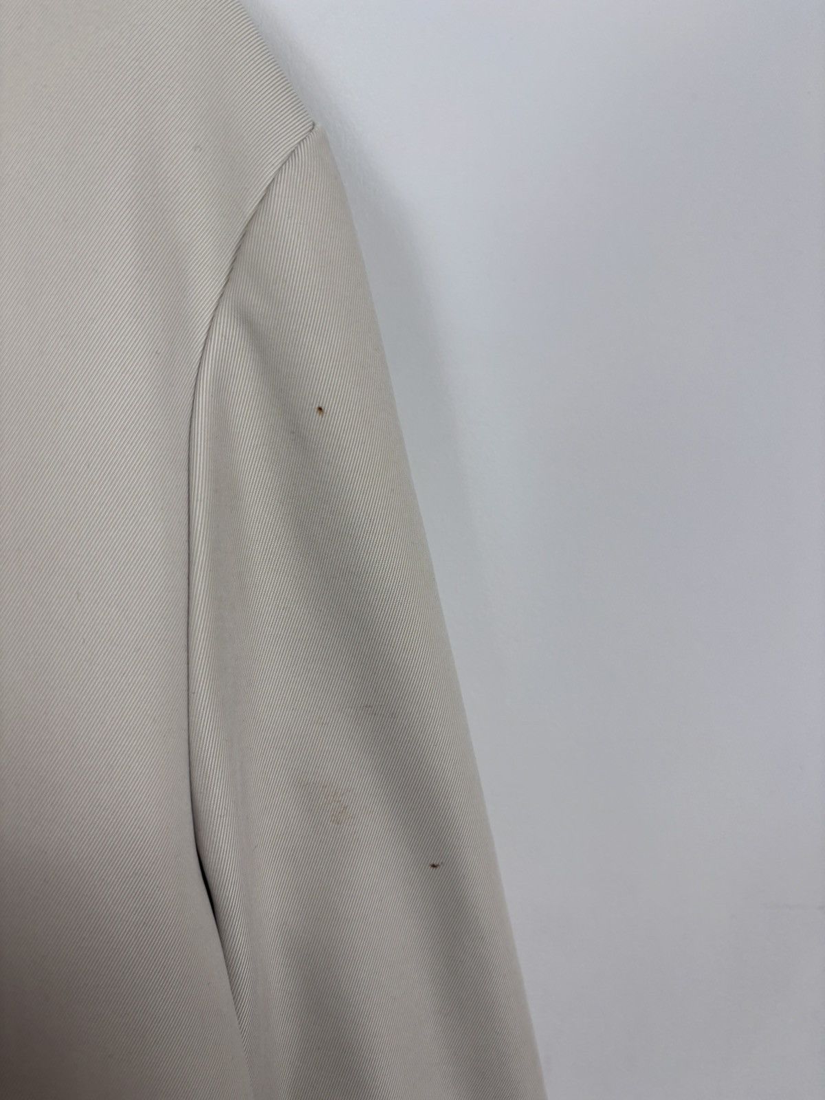 Alfred Dunhill Dunhill Men’s 2 in 1 Insulated Beige Collared Zip Up Jacket Size US M / EU 48-50 / 2 - 12 Thumbnail