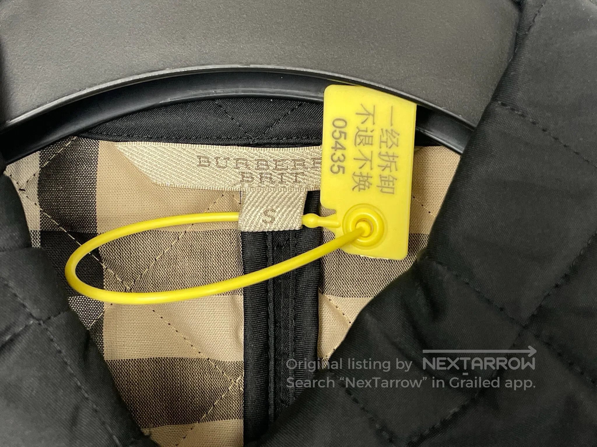 Burberry Burberry Classic tartan patterned diamond-quilted cotton c Size ONE SIZE - 5 Thumbnail
