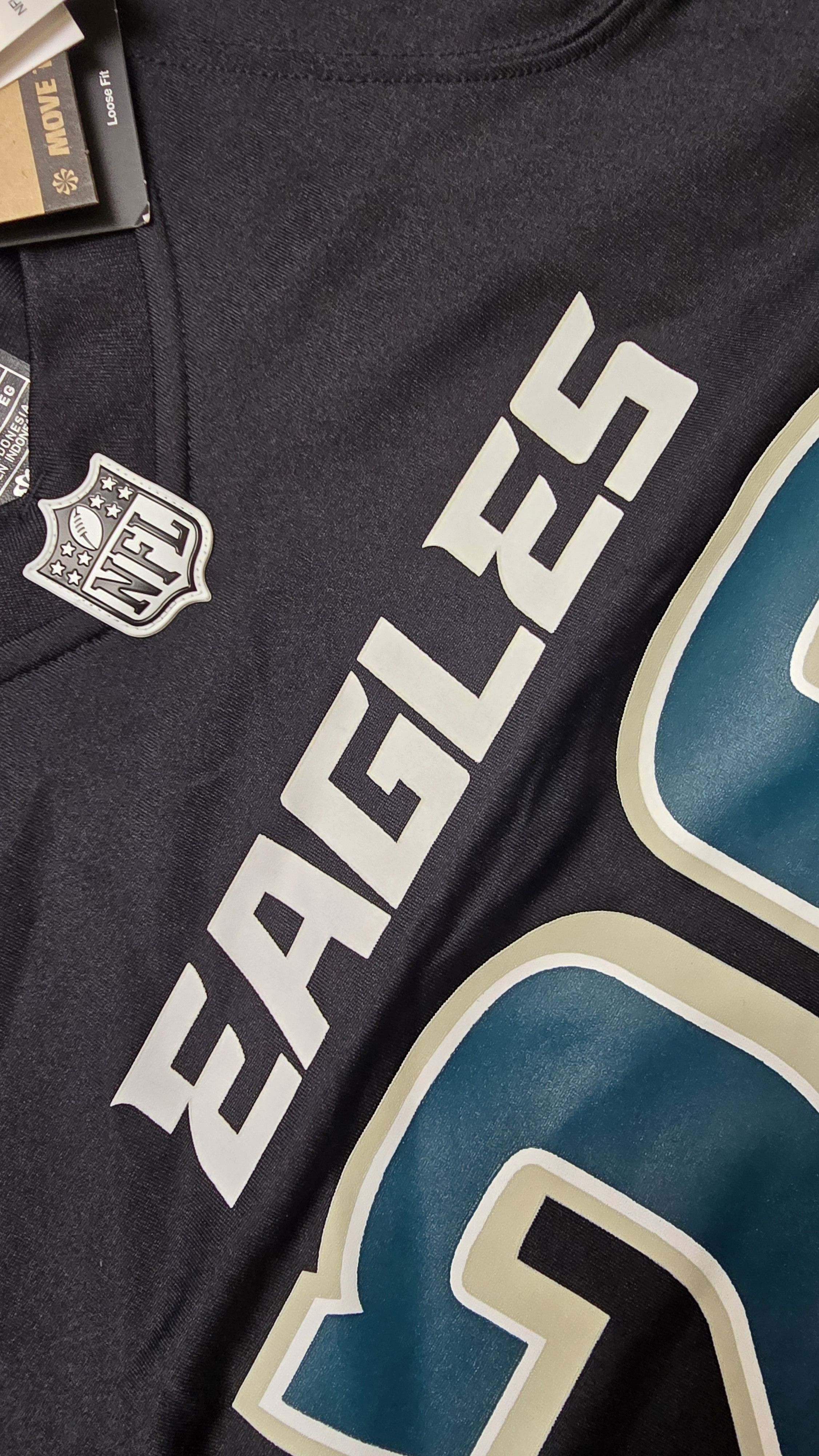 Nike Saquon Barkley Philadelphia Eagles NFL Game Fashion Jersey Size US XL / EU 56 / 4 - 13 Thumbnail