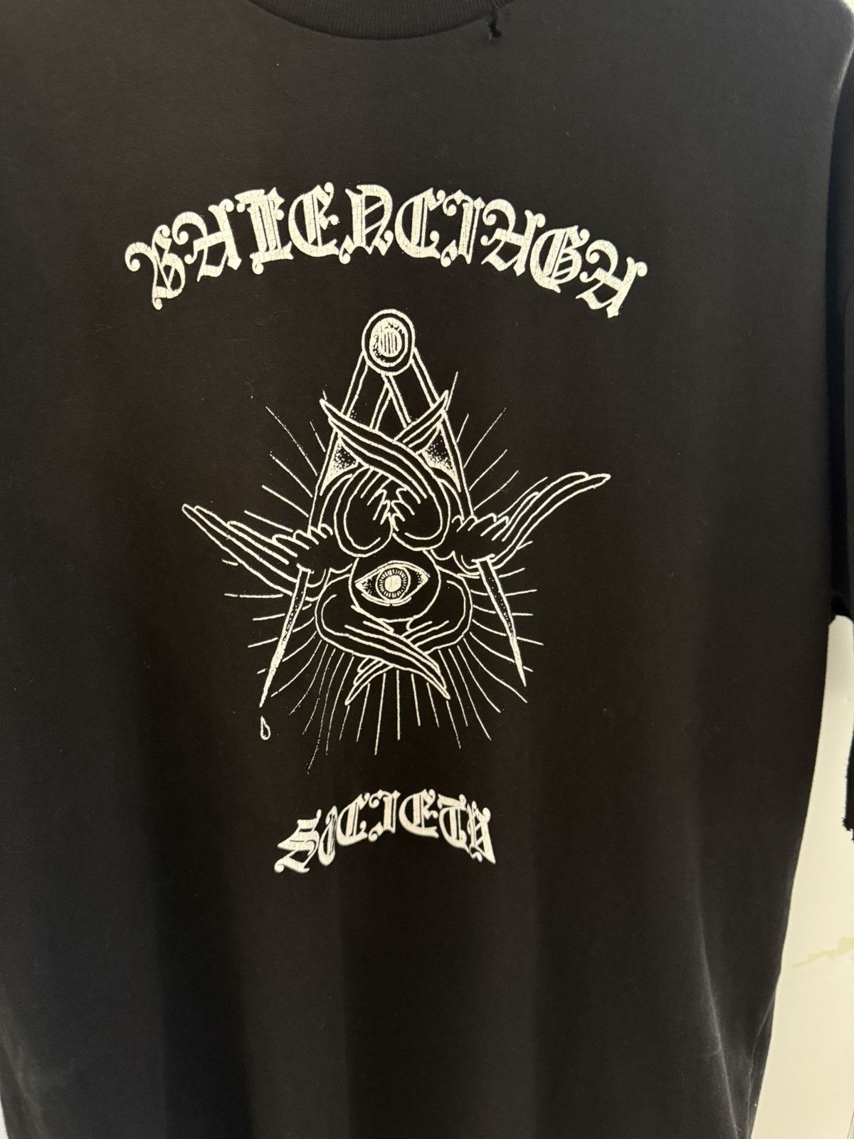 Balenciaga Balenciaga Gothic shirt Size US XXL / EU 58 / 5 - 3 Thumbnail