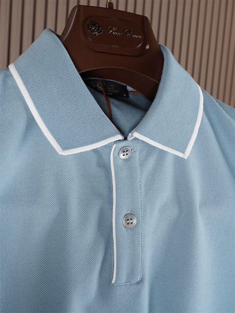 Ermenegildo Zegna Loro Piana 2025 Men's Short Sleeve Polo Size US S / EU 44-46 / 1 - 3 Thumbnail