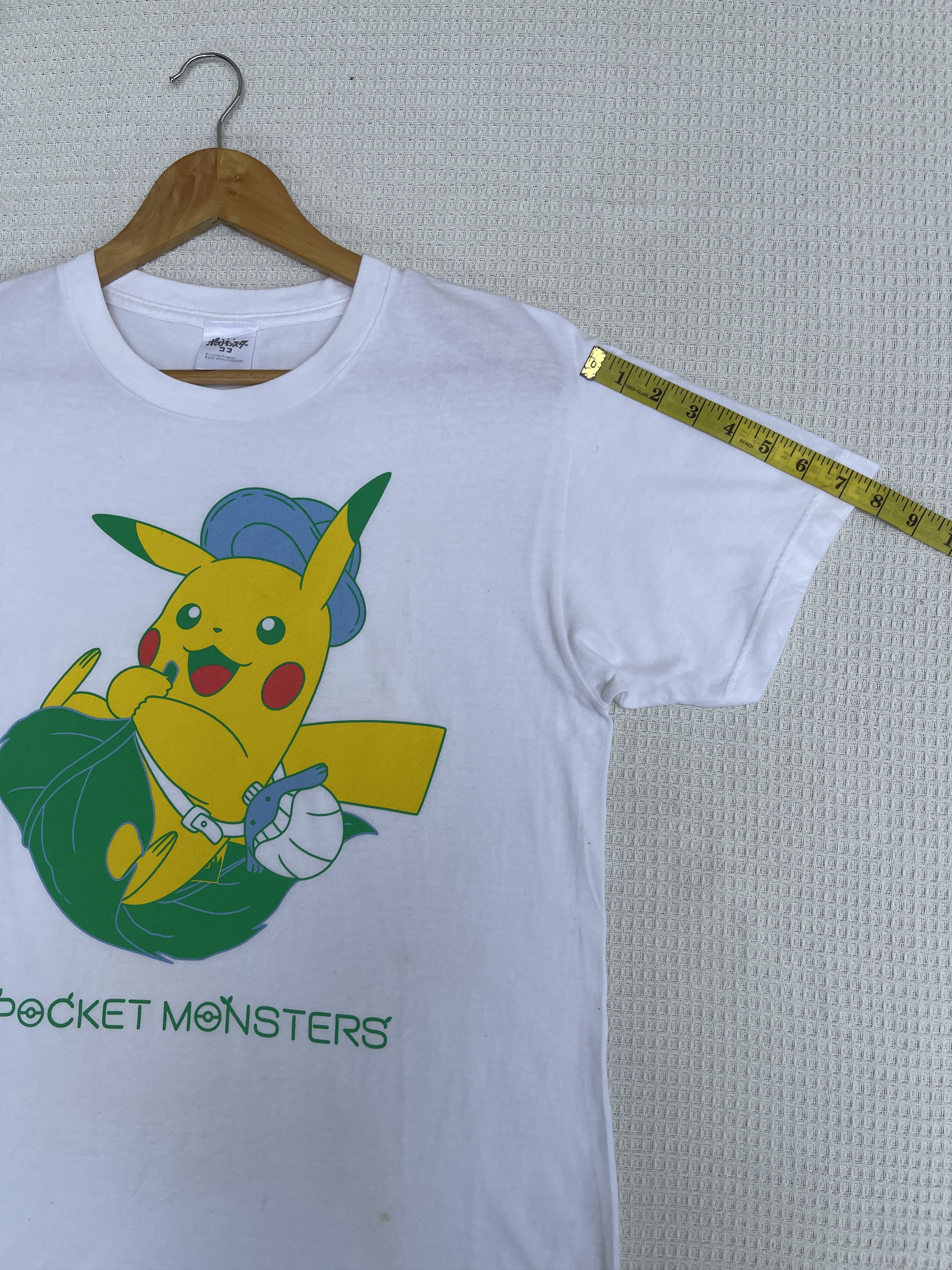 Nintendo × Pokemon × Vintage Last Drop🔥Rare🔥Vintage Pokemon Pocket Monster T-Shirt Size US M / EU 48-50 / 2 - 10 Thumbnail