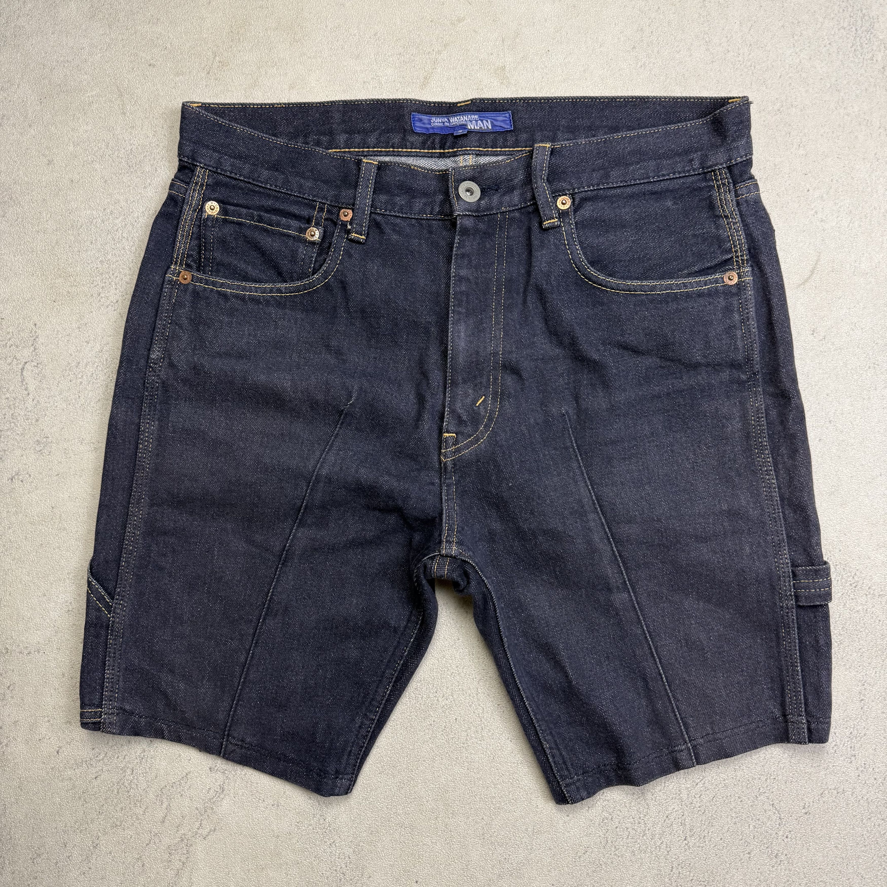 Comme des Garcons Junya Watanabe Comme Des Garcons Shorts Denim Carpenter Size US 32 / EU 48 - 1 Thumbnail