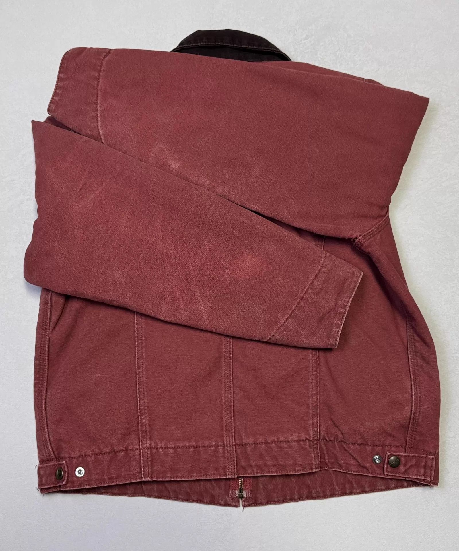 Carhartt Vintage Carhartt WJ097 VRS Detroit Jacket Salmon L Size US L / EU 52-54 / 3 - 6 Thumbnail