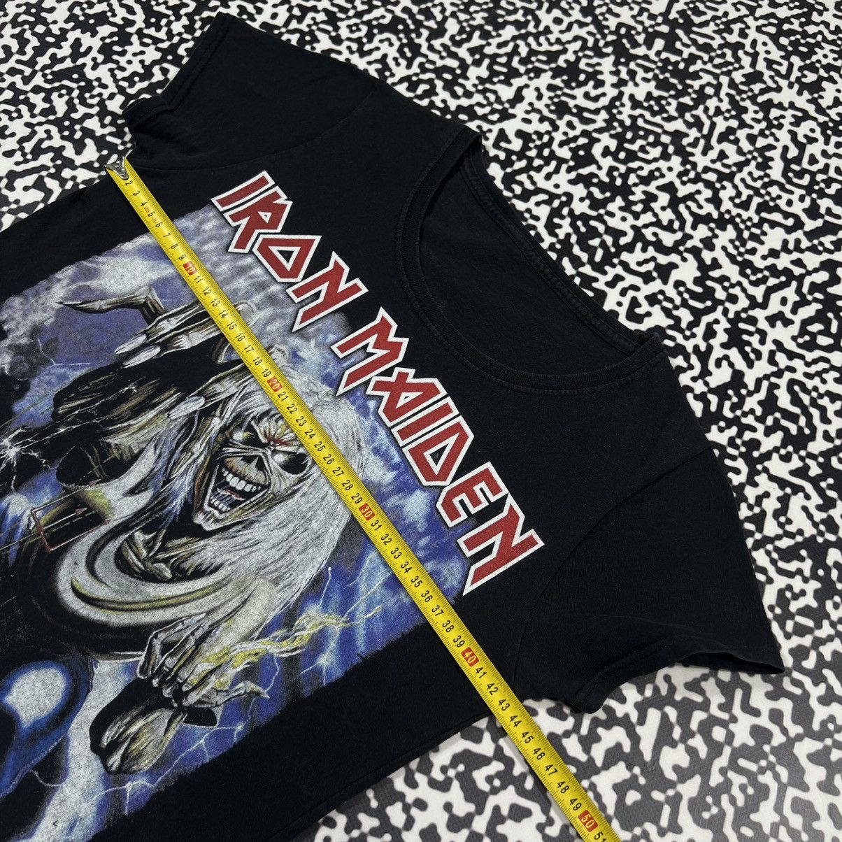 Iron Maiden Vintage Y2K Iron Maiden Number Of The Beast Band T-shirt Size M / US 6-8 / IT 42-44 - 17 Thumbnail