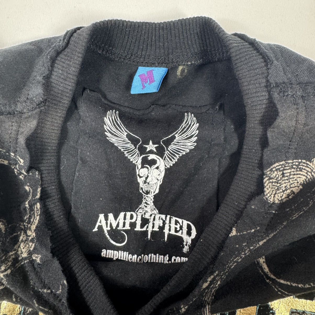 Amplified × Japanese Brand × Vintage vintage amplifield t shirt big skeleton affliction style Size US M / EU 48-50 / 2 - 6 Thumbnail