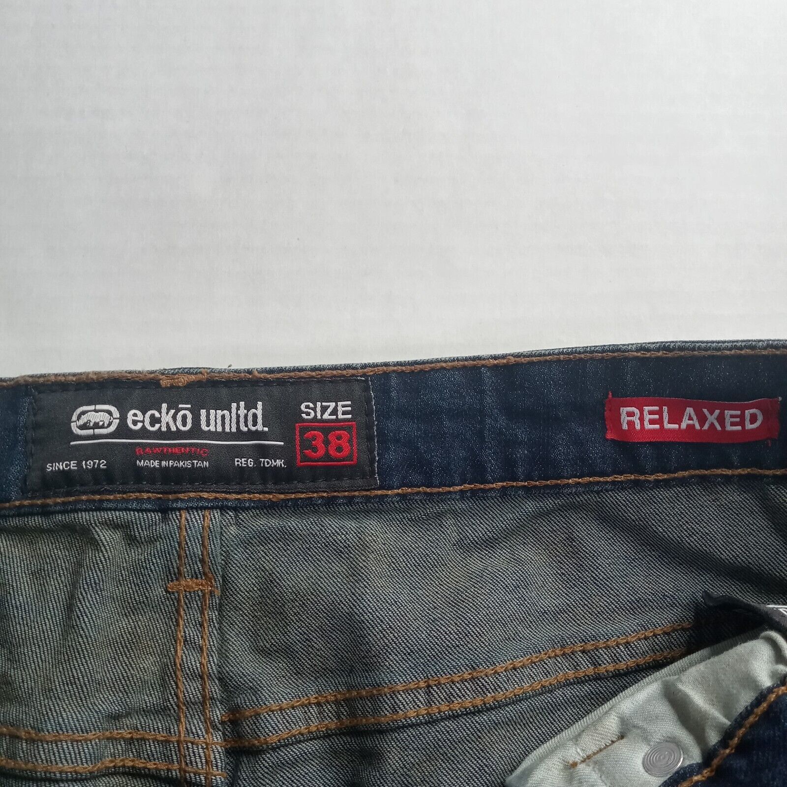 Ecko Unltd. Ecko Unltd Relaxed Fit Carpenter Jeans Men's Size 38x31 Blue Size US 38 / EU 54 - 5 Thumbnail