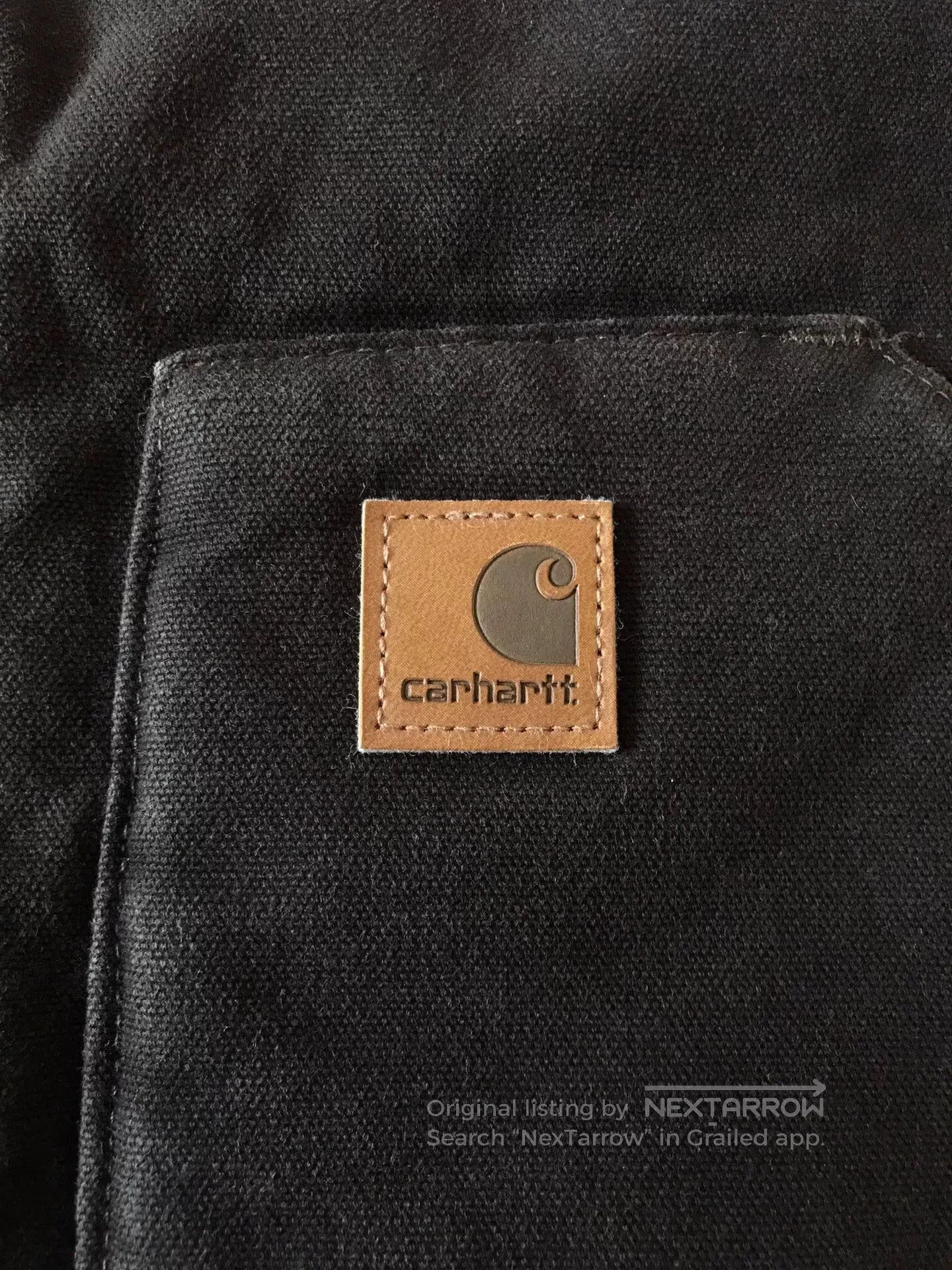 Carhartt Carhartt V02 Washed Canvas Work Vest. Size US L / EU 52-54 / 3 - 7 Thumbnail