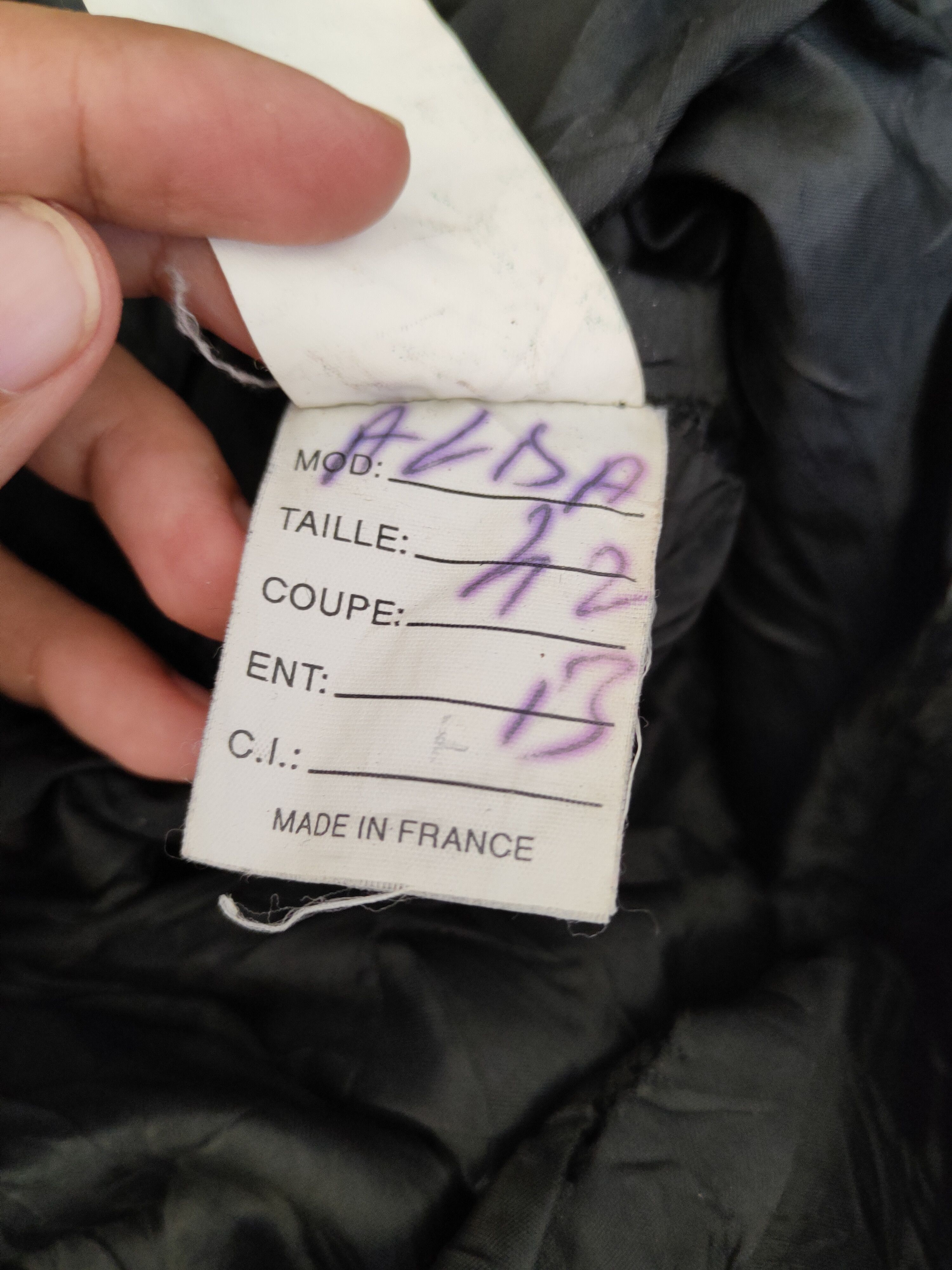 Vintage DL Vintage France Black Leather Pants #S2521 Size US 30 / EU 46 - 14 Thumbnail