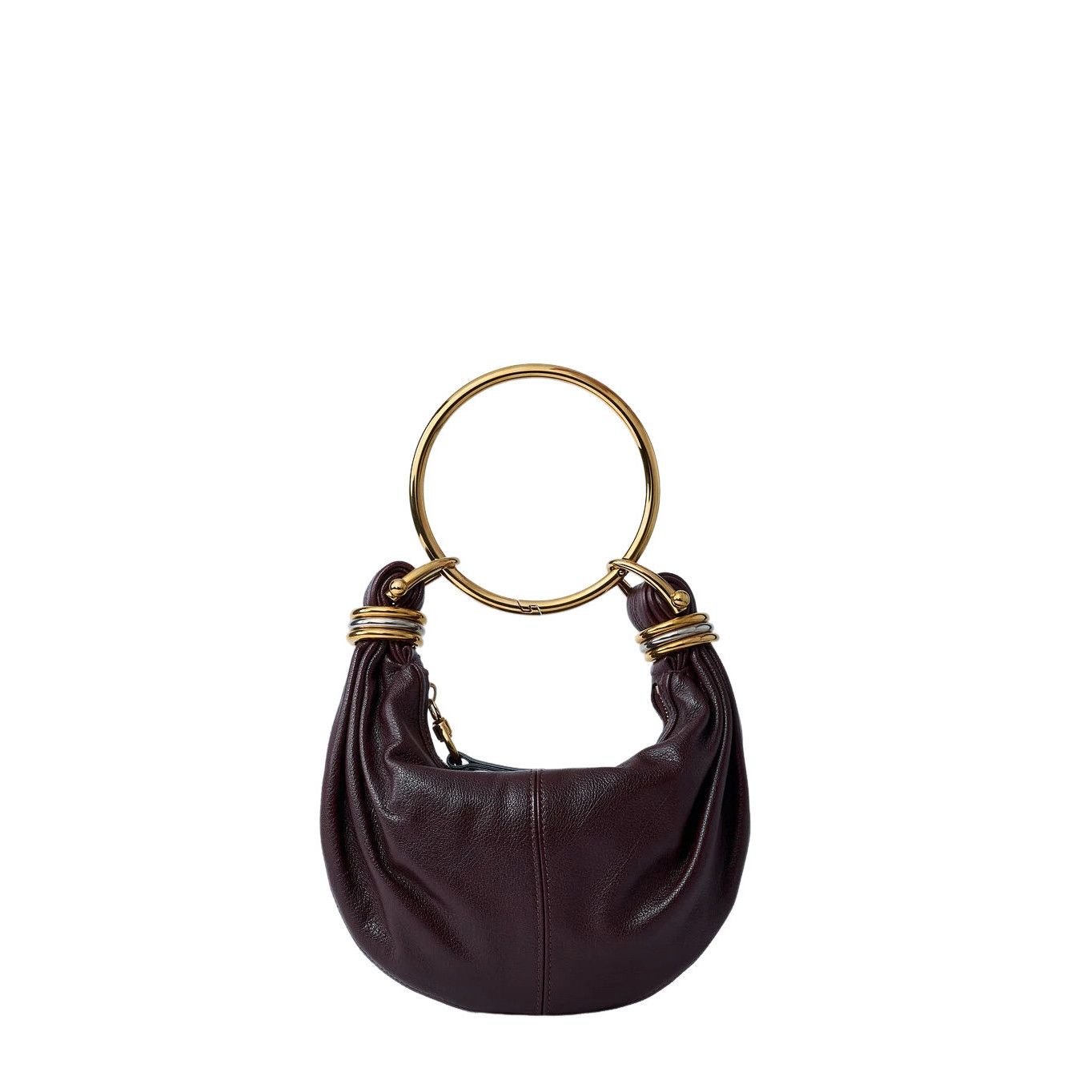 Chloe Chloe Bracelet Small Grenat Leather Shoulder Bag New Size ONE SIZE - 2 Thumbnail