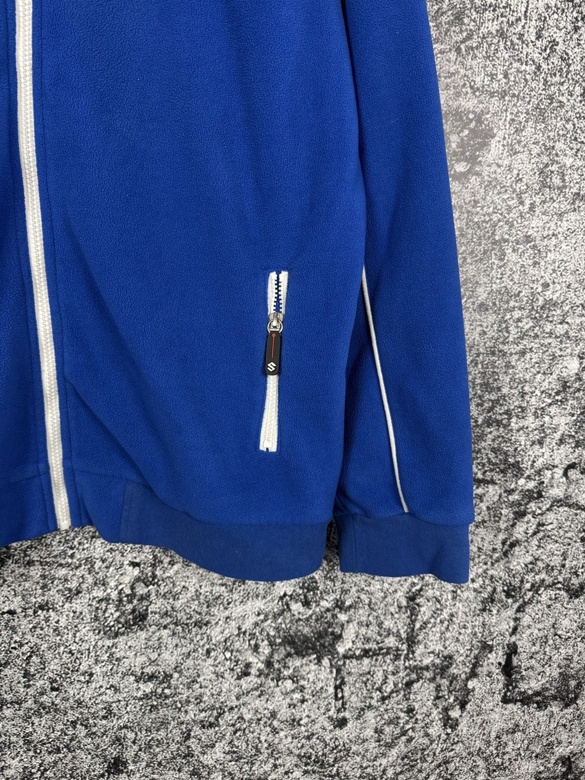 Vintage Team Suzuki Racing Full Zip Fleece Jacket Official MOTO XL Size US XL / EU 56 / 4 - 5 Thumbnail