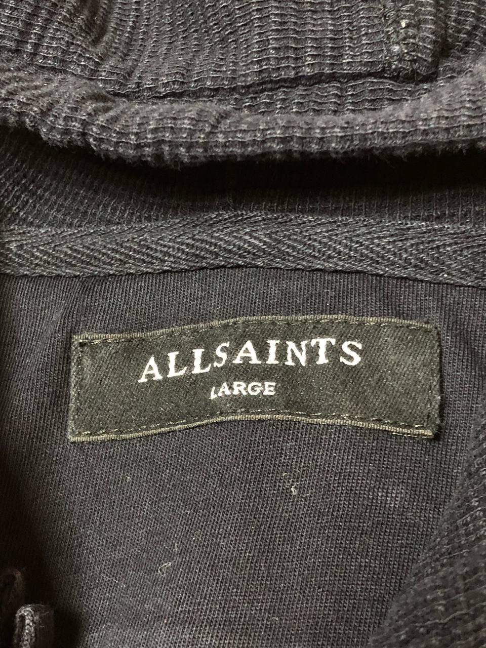 Allsaints × Vintage Vintage Allsaints Avess Knit Zip Hoodie rick owens style Size US L / EU 52-54 / 3 - 2 Thumbnail