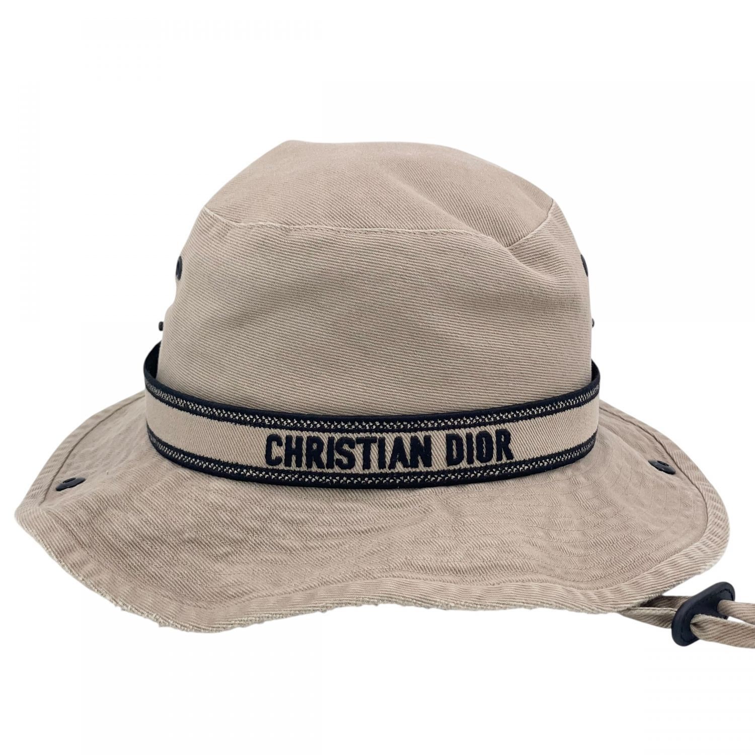 Dior Christian Dior Dior D Bobby Bucket Hat Bob Embroidery Cotton