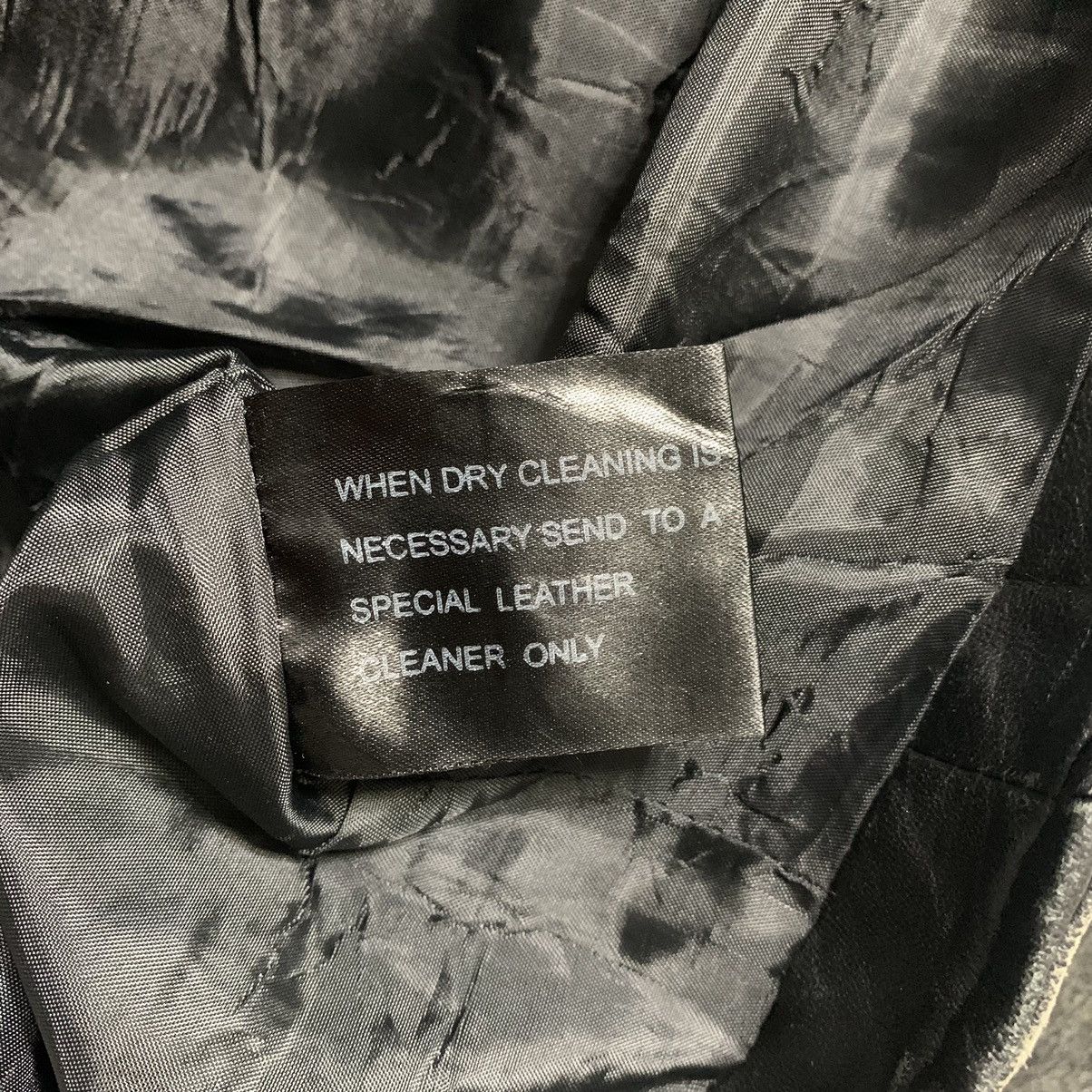 Other R Double Colar Leather Jacket Size US S / EU 44-46 / 1 - 15 Thumbnail