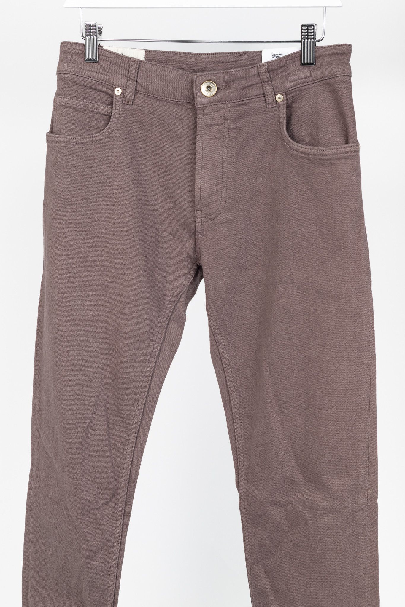 Eleventy Eleventy Mallow 5-Pocket Cotton-Denim Trousers Size US 30 / EU 46 - 3 Thumbnail