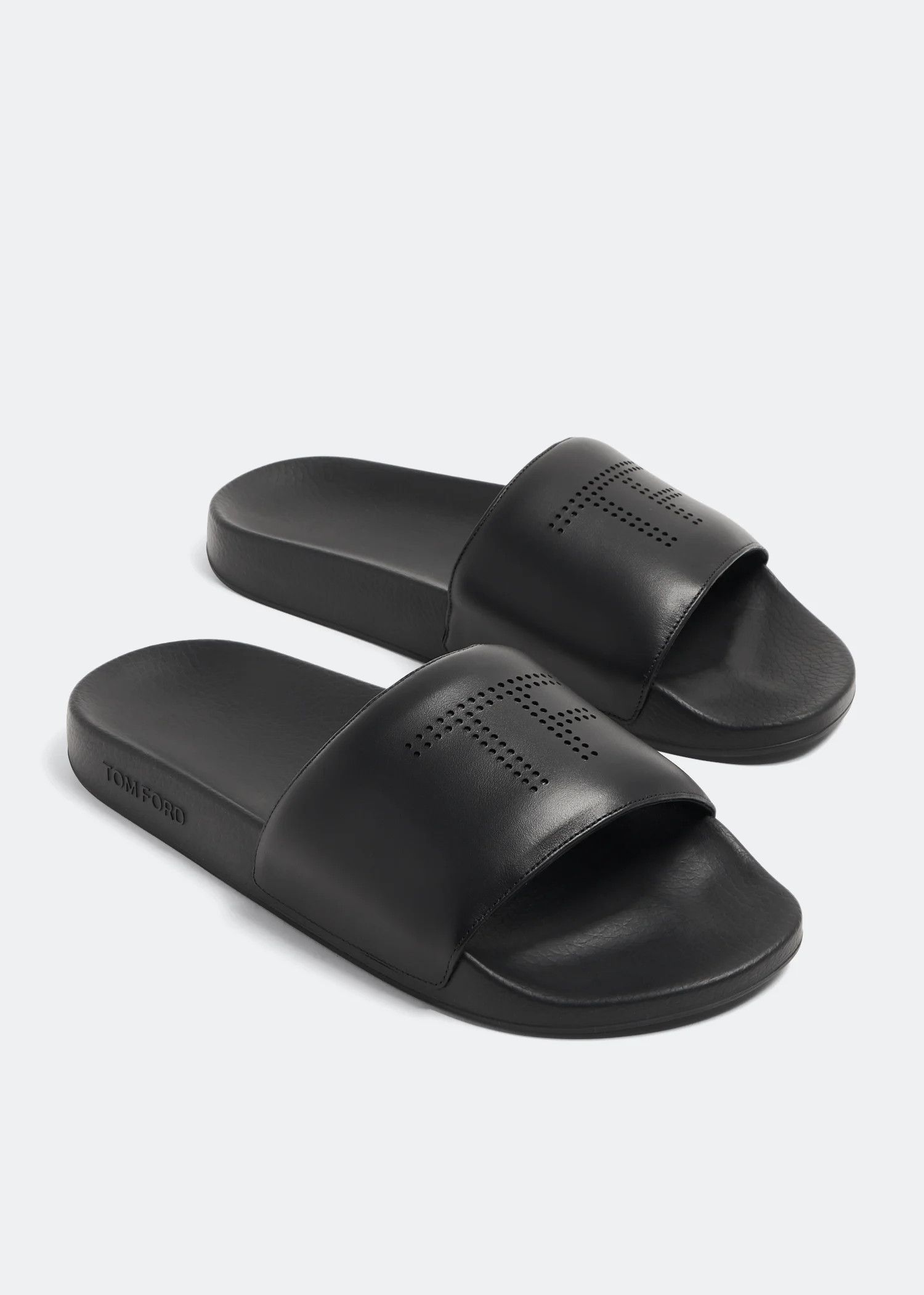 Tom Ford o1w1db10225 J1437 Sandals / Slides in Black Size US 10 / EU 43 - 5 Thumbnail