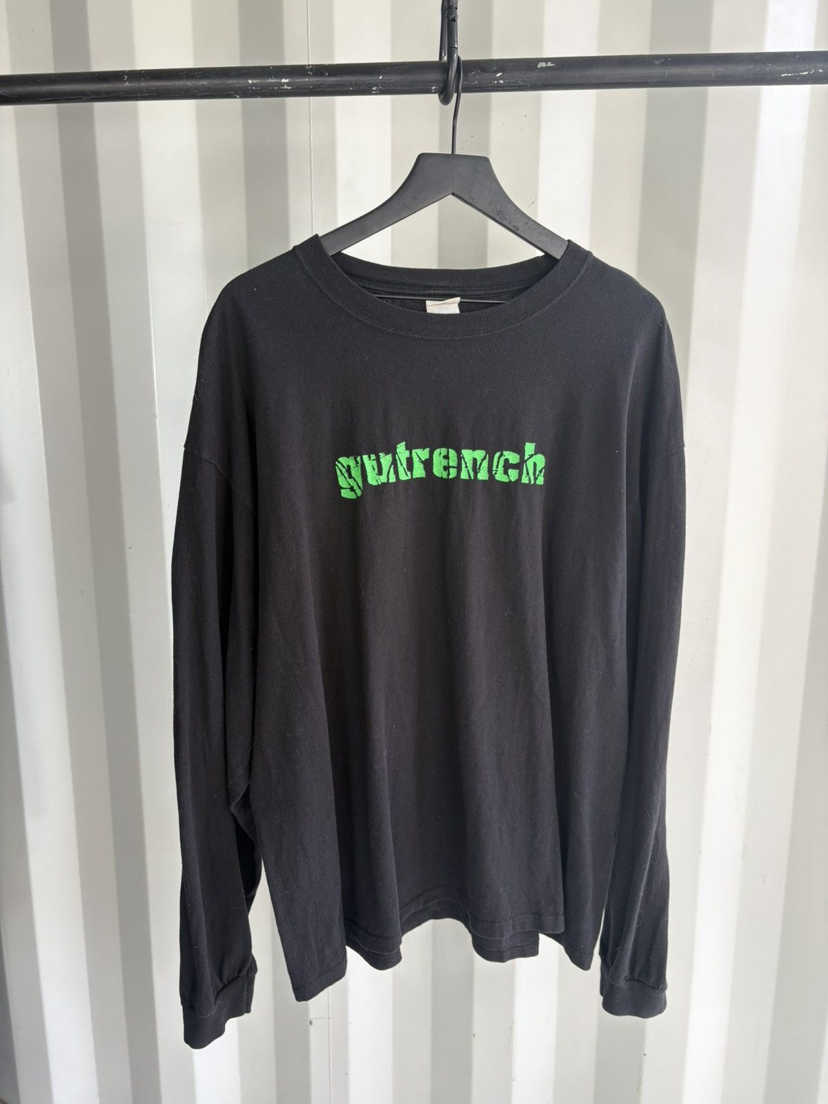 Band Tees Vintage Gutwrench Hardcore Shirt Faded Distressed GRUNGE Size US XXL / EU 58 / 5 - 3 Thumbnail