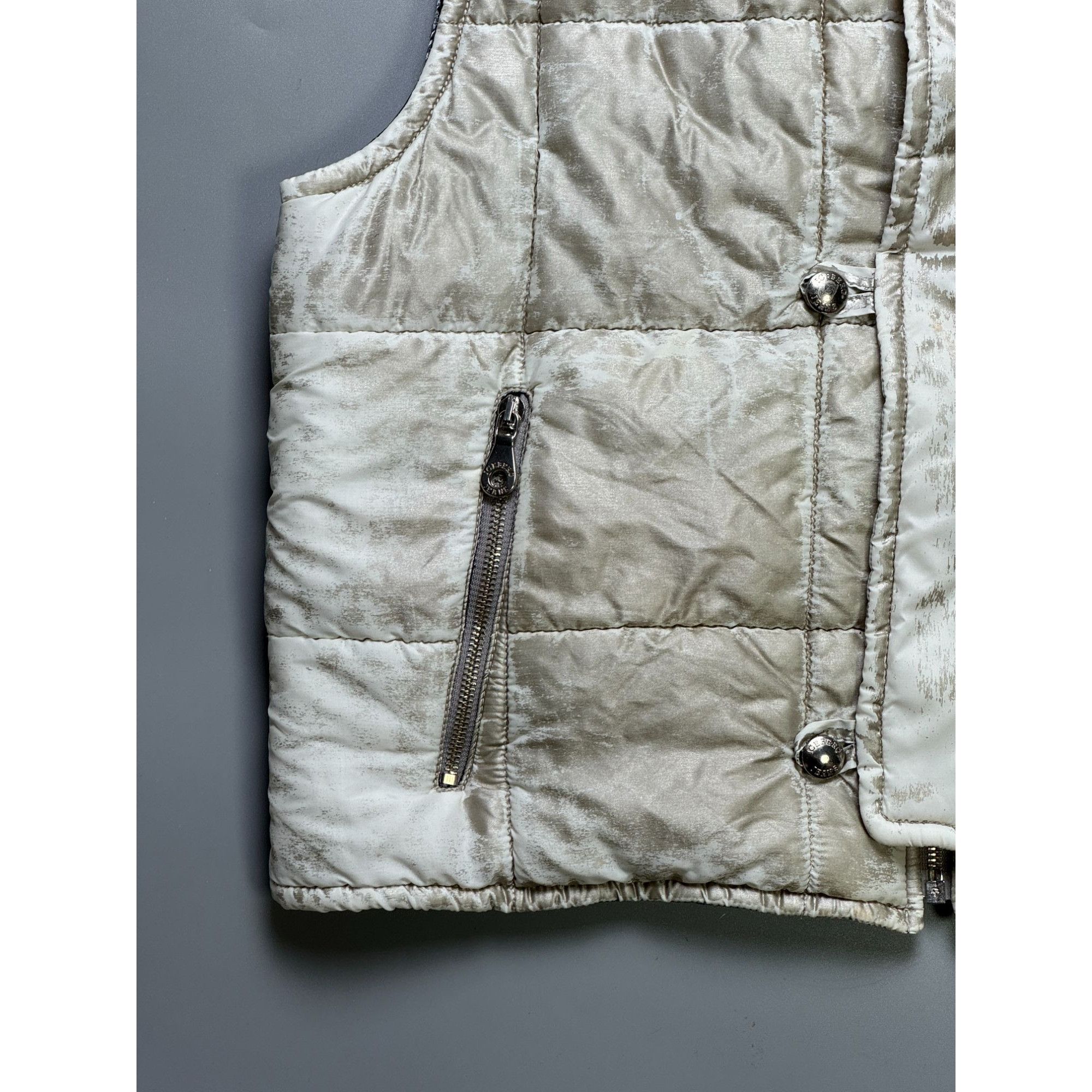 Iceberg Iceberg Jeans Vintage Distressed Silver Vest (Y1116) Size M / US 6-8 / IT 42-44 - 2 Thumbnail
