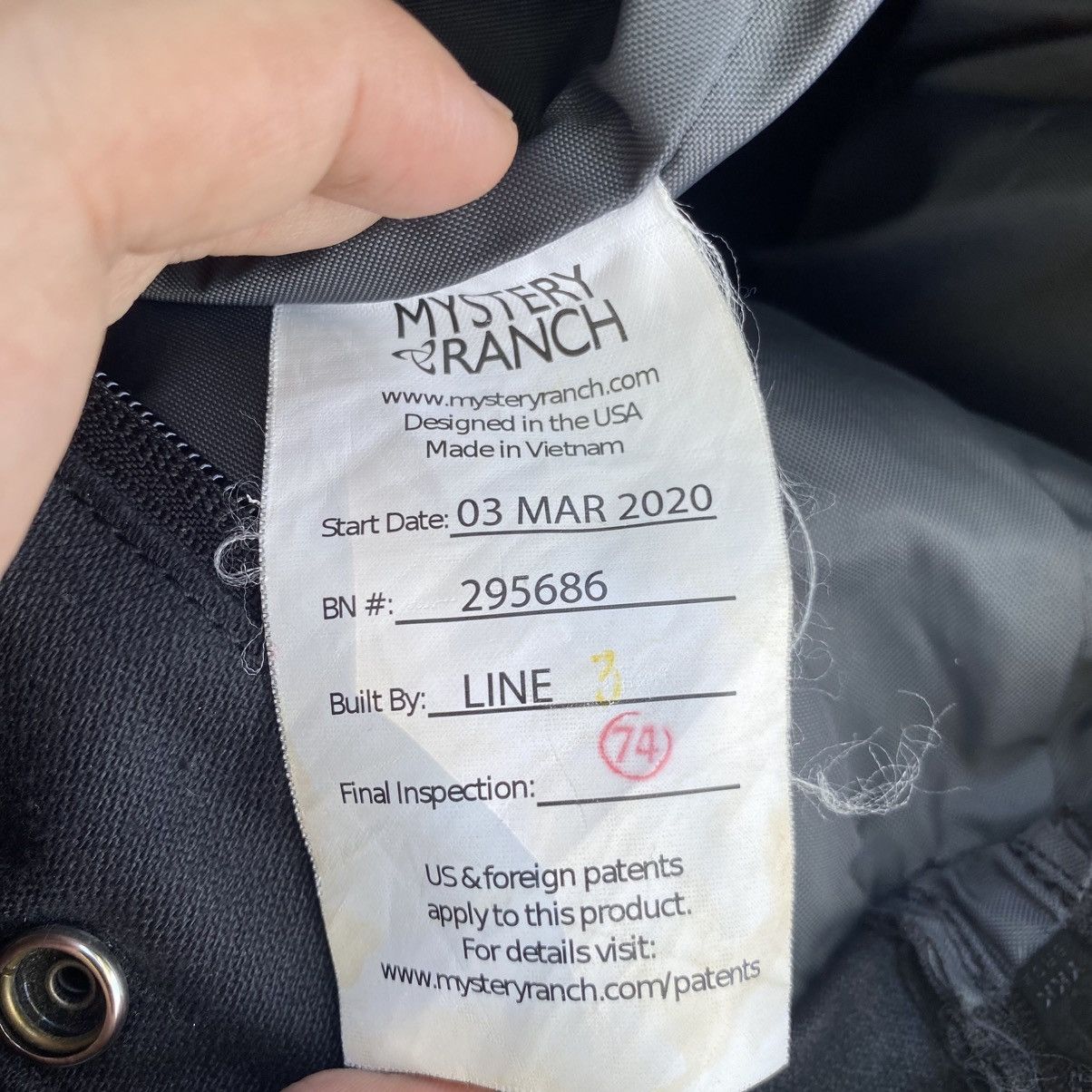 Mystery Ranch Mystery Ranch 2 Way Tote Backpack Black 22L Tactical Bag Size ONE SIZE - 9 Thumbnail